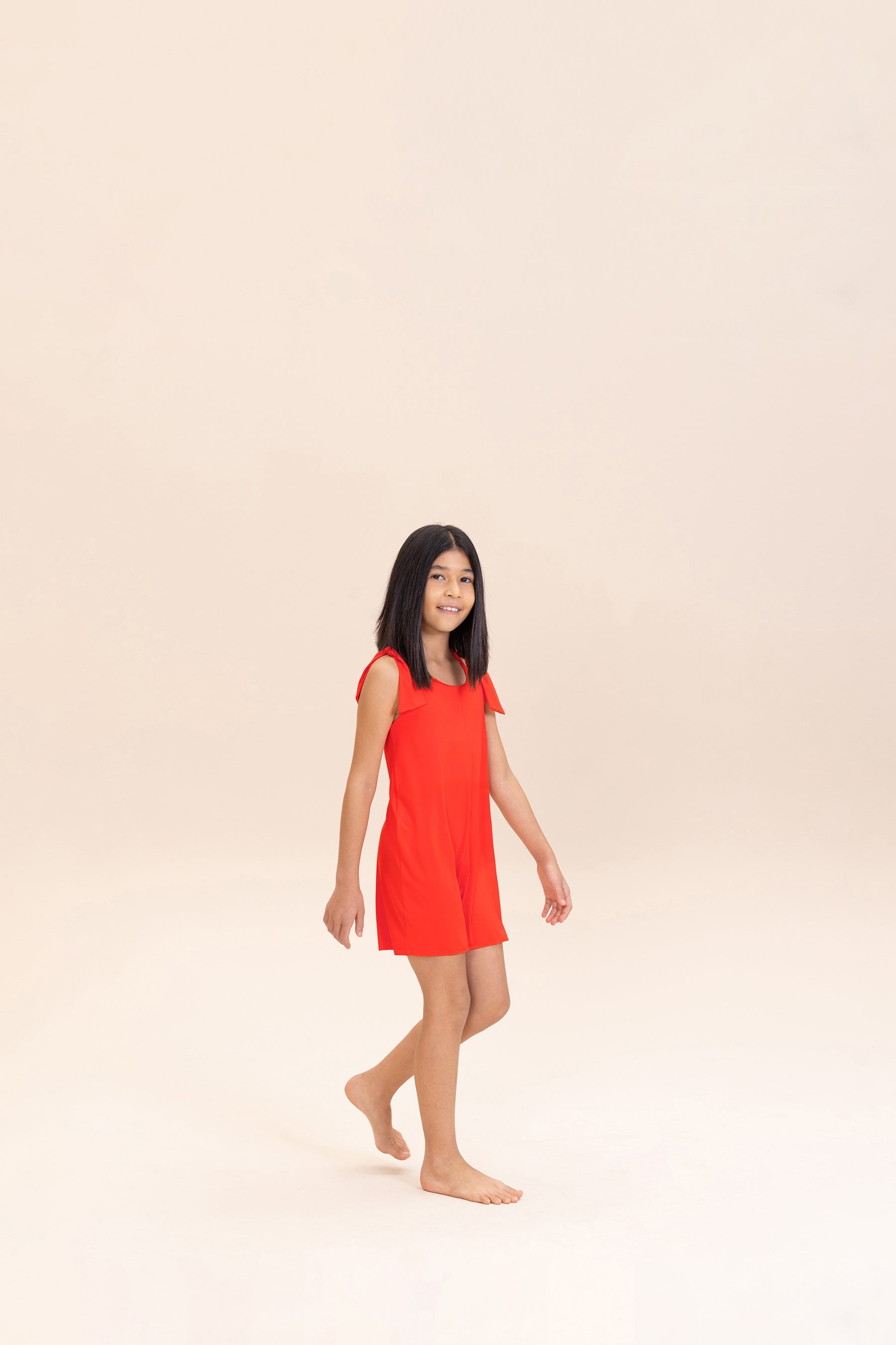Kids' Short Jumpsuit with Wide Legs - Comfortable Playwear for Outdoor Activities & Summer Adventures