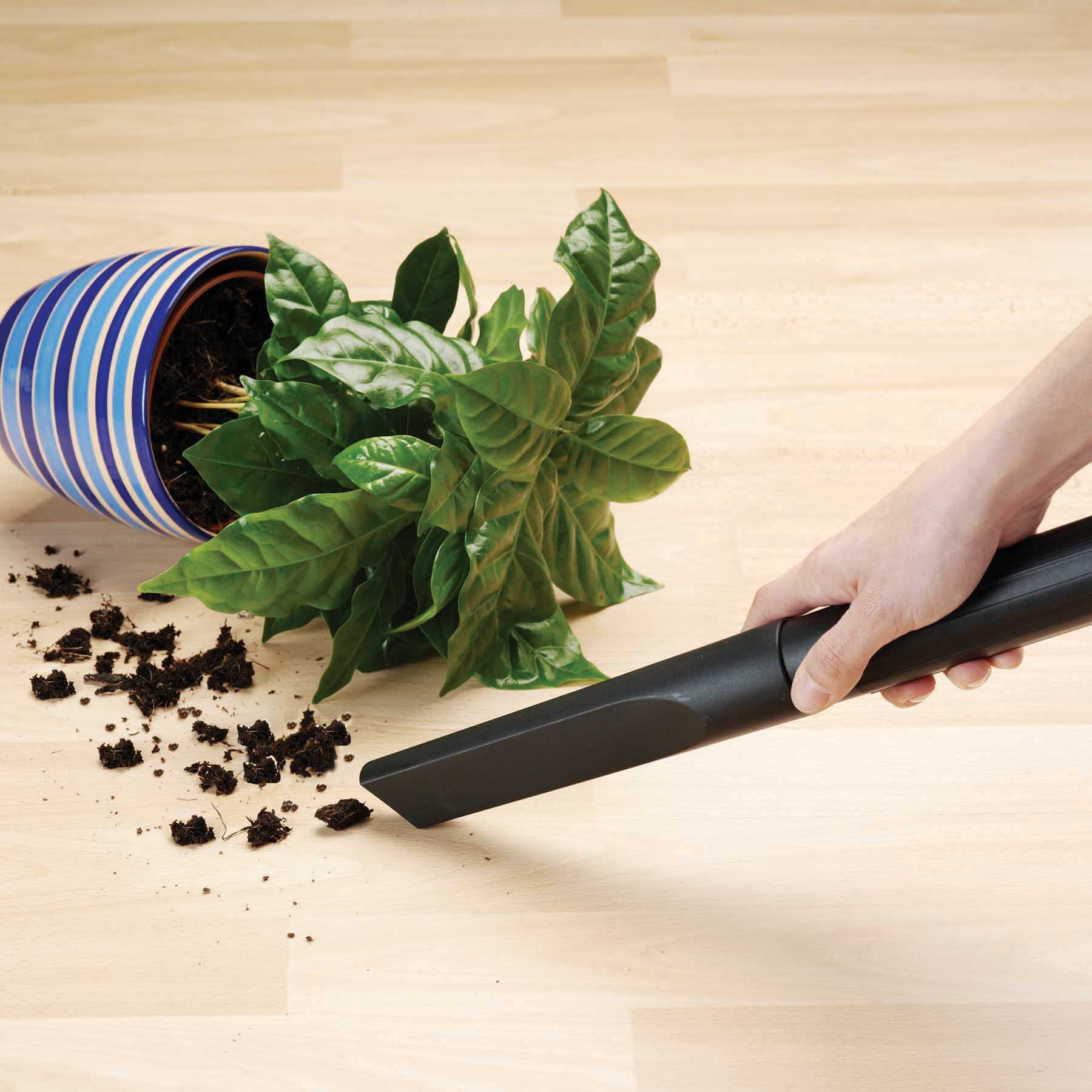 Vacmaster 9 Inch Crevice Tool - Black V1CT Vacuum Attachment for Tight Spaces & Hard-to-Reach Areas - Perfect for Cleaning Furniture, Car Interiors & Baseboards