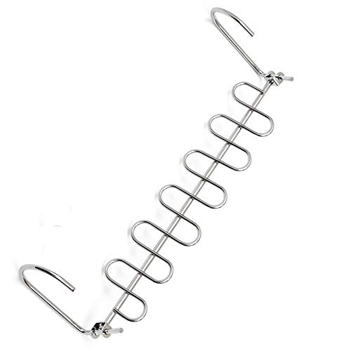 Space Saving Closet Hangers - 4 Pack Non-Slip Hangers for Tank Tops, Cami Pajamas, Strappy Dresses & Suits | Closet Organizer for Small Spaces, Wardrobe Storage Solution | Perfect for Home, Dorm, Travel & Closet Organization