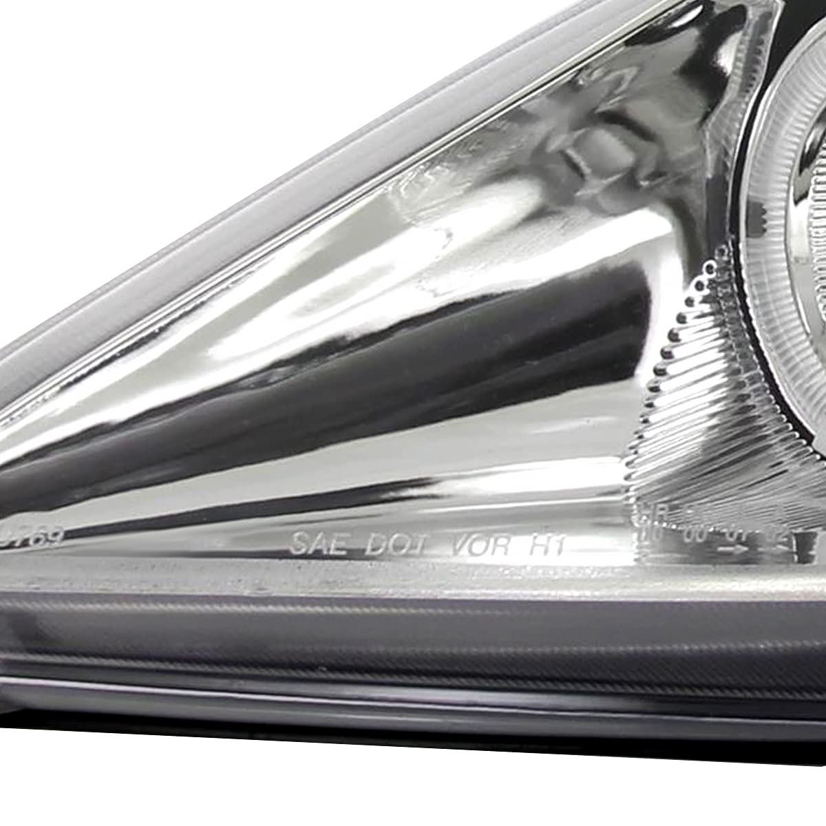 00-05 Toyota Celica GTS GT Clear Halo Projector Headlights - Pair of LED Angel Eye Lamps for Enhanced Night Driving & Custom Style