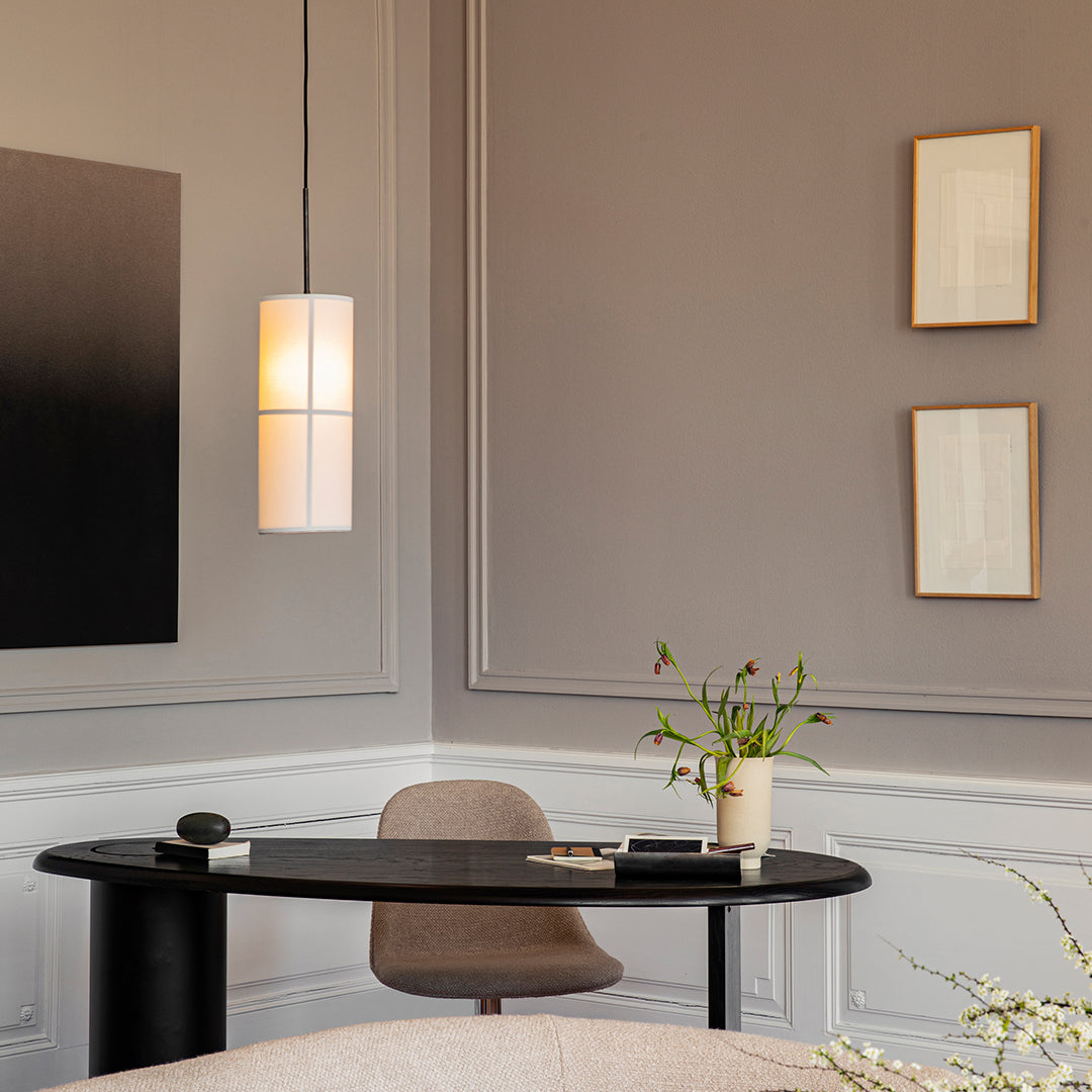 Hashira Pendant Lamp - Modern Japanese Inspired Hanging Light Fixture for Dining Room, Kitchen Island & Bedroom Lighting