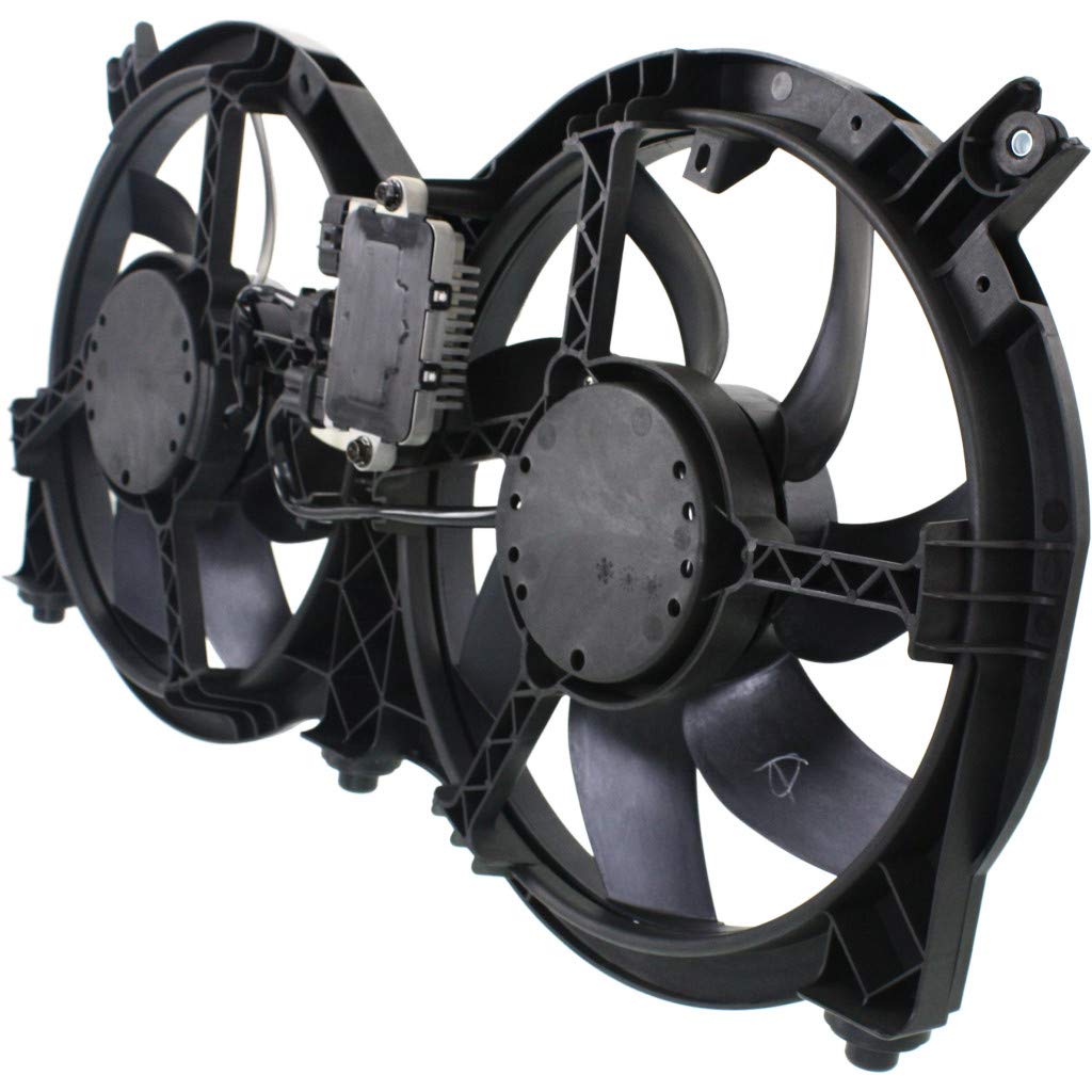 Infiniti QX60 Radiator Fan Assembly 2014-2019 Replacement - Dual Fan Compatible with NI3115149 & 214813JA2E | Perfect for Engine Cooling & Overheating Prevention