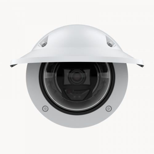 Axis Communications P3265-LVE 1080p Outdoor Security Camera with Night Vision, 9-22mm Varifocal Lens - Weatherproof Dome Surveillance for Home & Business Protection