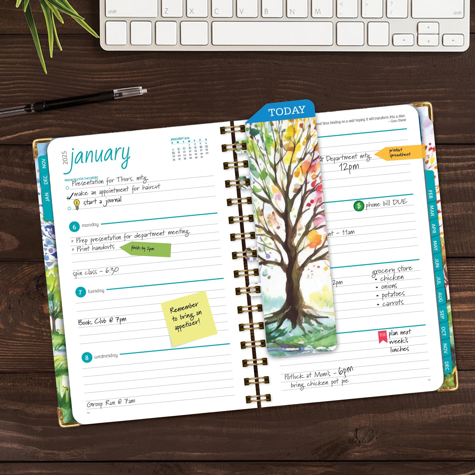 2025 Hardcover Planner 5.5