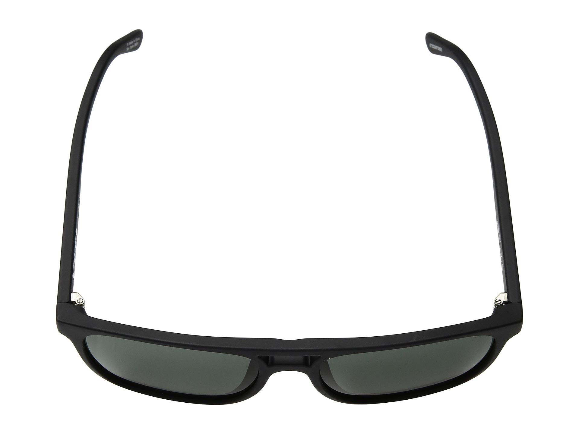 Spy Czar Sunglasses - Soft Matte Black Frame with Happy Grey Green Lens - UV Protection, Polarized, Stylish & Comfortable for Outdoor Activities, Driving, and Beach Vacations