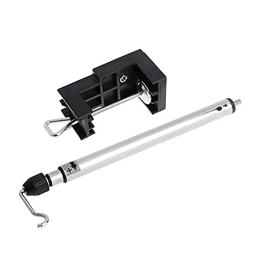 Replacement Part for M.C Clamp-on Flex Shaft Rotary Grinder Drill Bracket Stand Holder Hanger with Deck - Perfect for Jewelry Making, Metal Engraving, and DIY Craft Projects