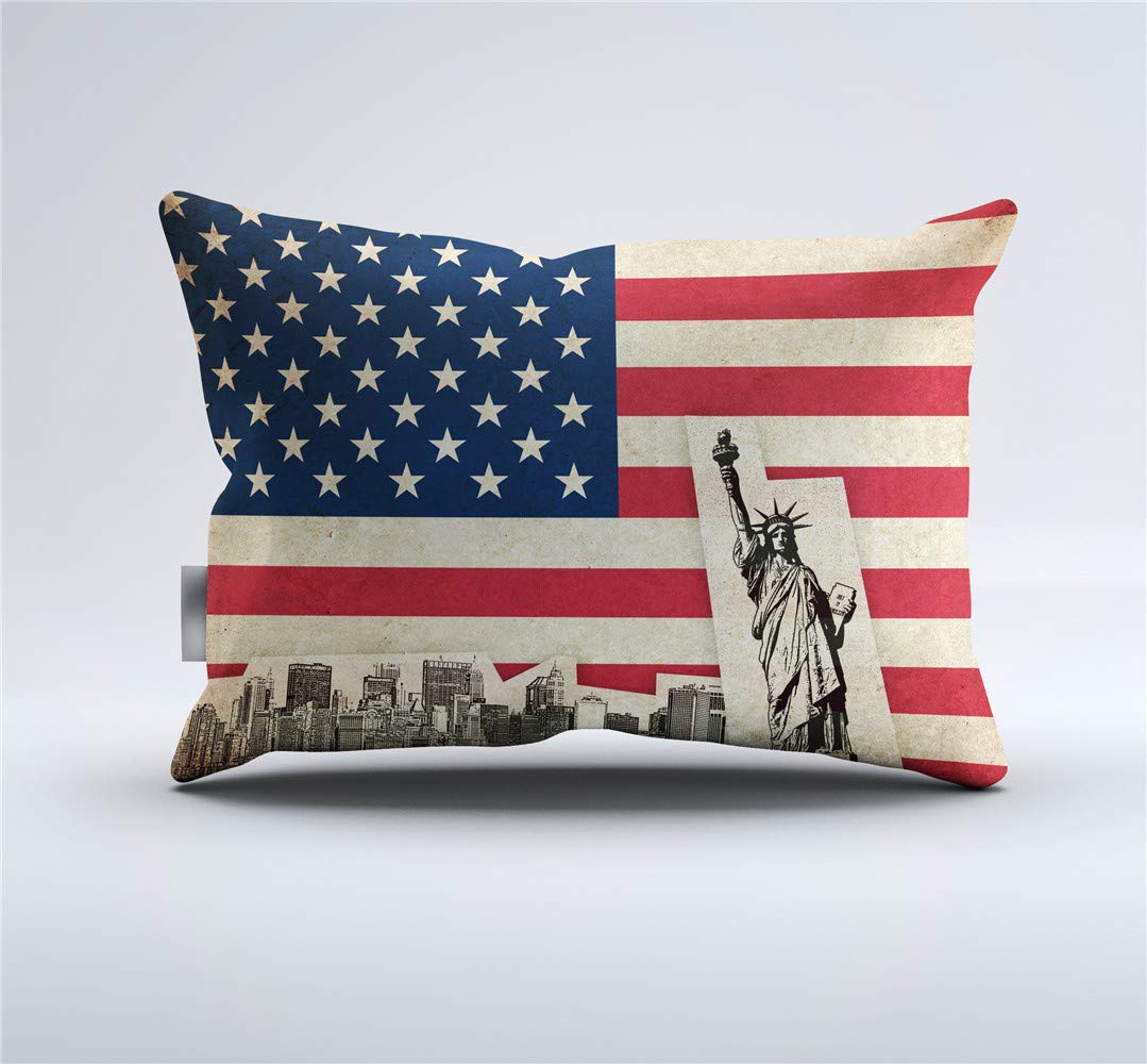 American Flag Duvet Cover Set - Red White Blue Patriotic Bedding for Twin, Full, Queen & King Size Beds | 3-4 Piece Set with Pillow Shams (King Size 3PC) | Perfect for 4th of July, Memorial Day & Bedroom Decor