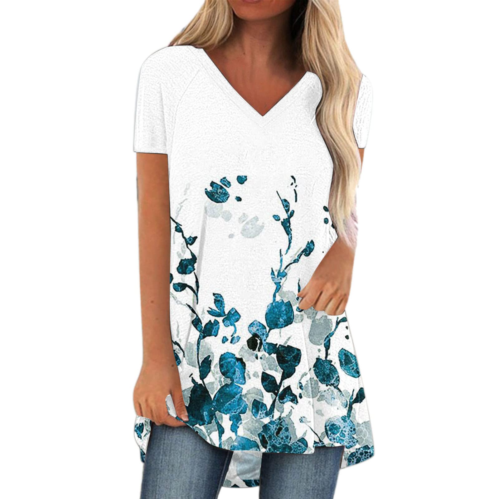 Women's Workout Tank Tops - Sleeveless V-Neck Loose Fit Casual Shirts for Yoga, Gym & Summer Outdoor Activities