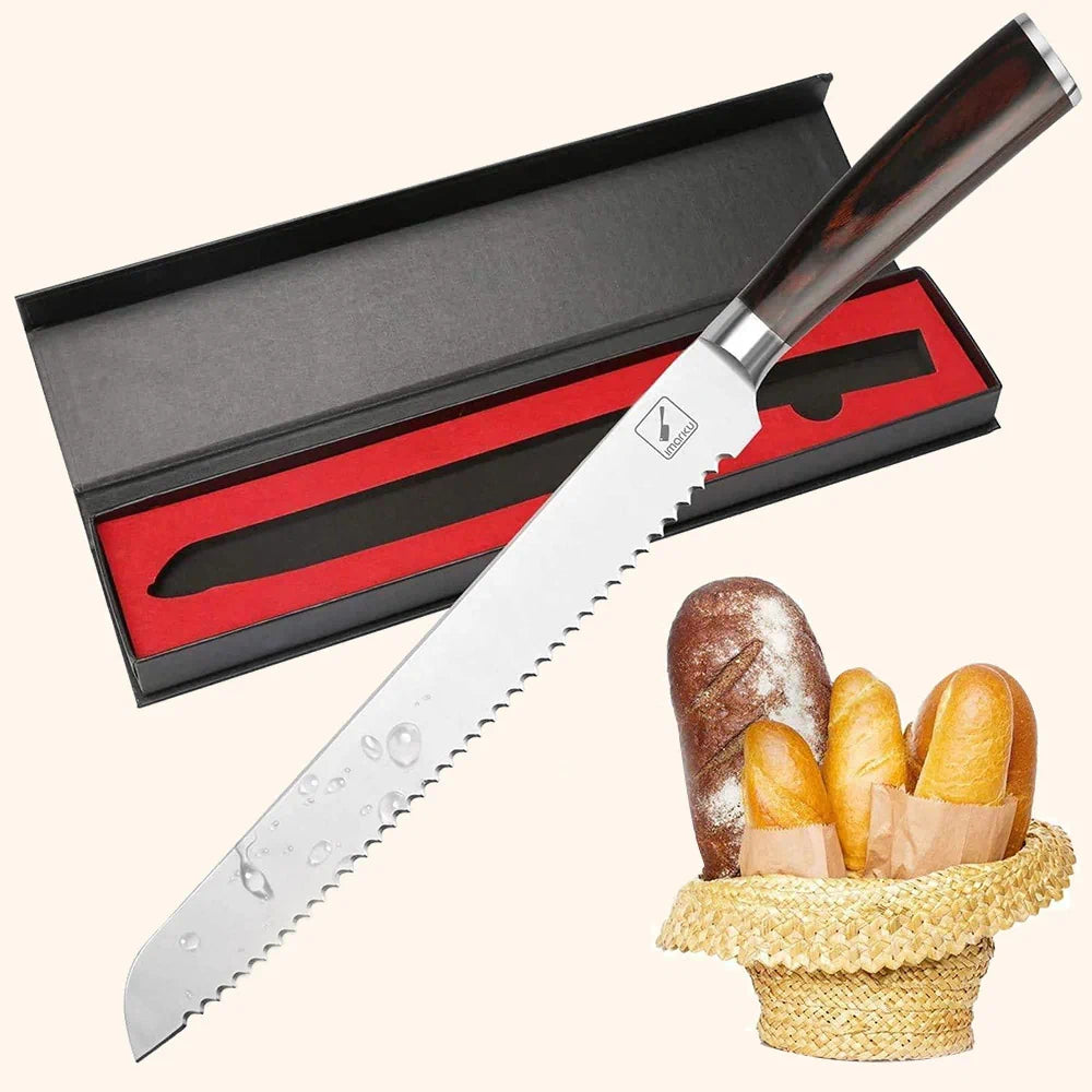 Premium 4-Piece Butcher Knife Set - Professional Meat Cleaver, Boning, Slicing & Utility Knives for Home Chefs & Butchers | Perfect for Meat Processing, BBQ Prep & Kitchen Tasks