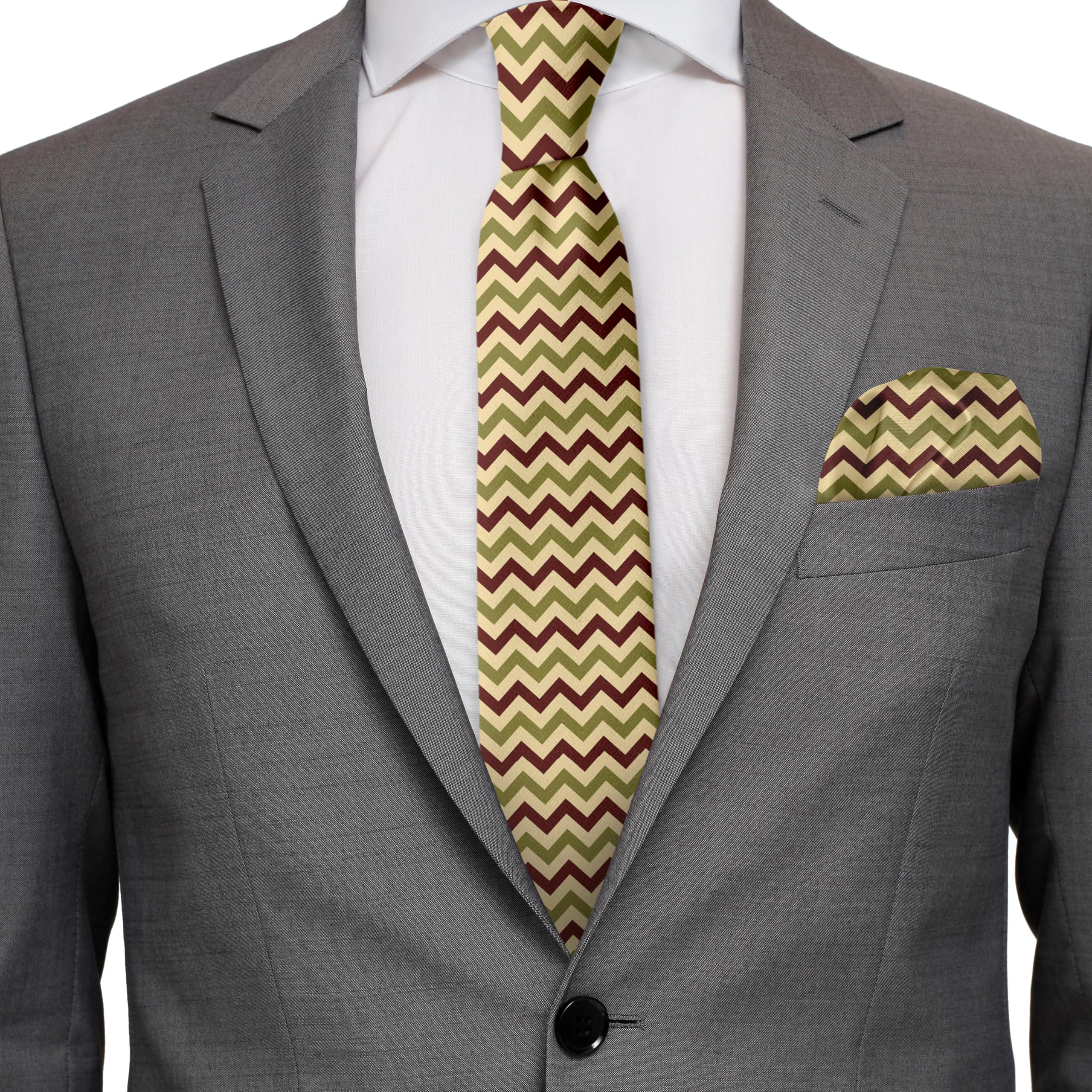 Premium Men's Silk Tie Sets - Elegant Necktie Collection for Business & Formal Wear - Perfect for Office, Weddings & Special Occasions