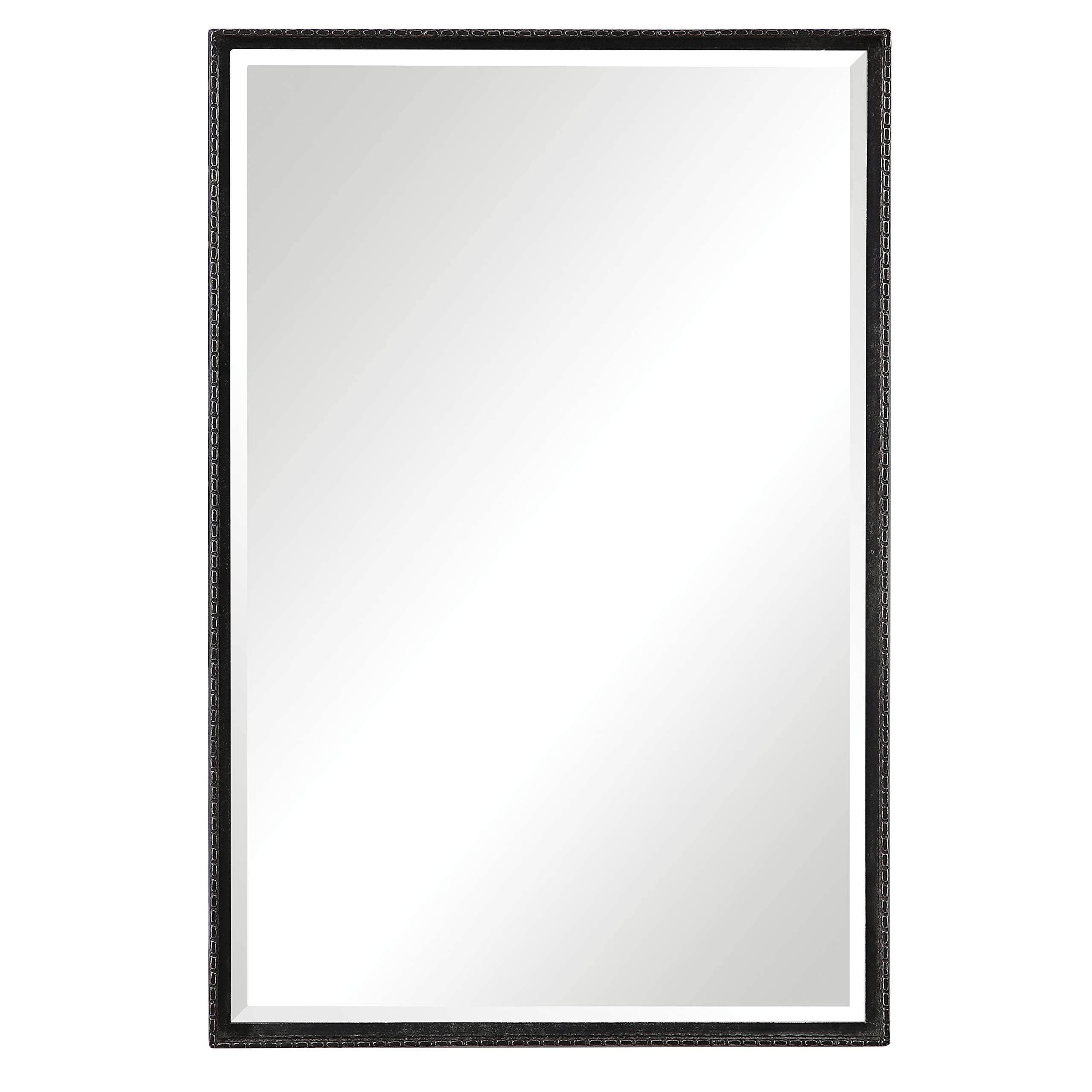 Callan Iron Vanity Mirror with Adjustable Tilt - Elegant Bathroom & Dressing Table Mirror for Makeup, Shaving & Home Decor