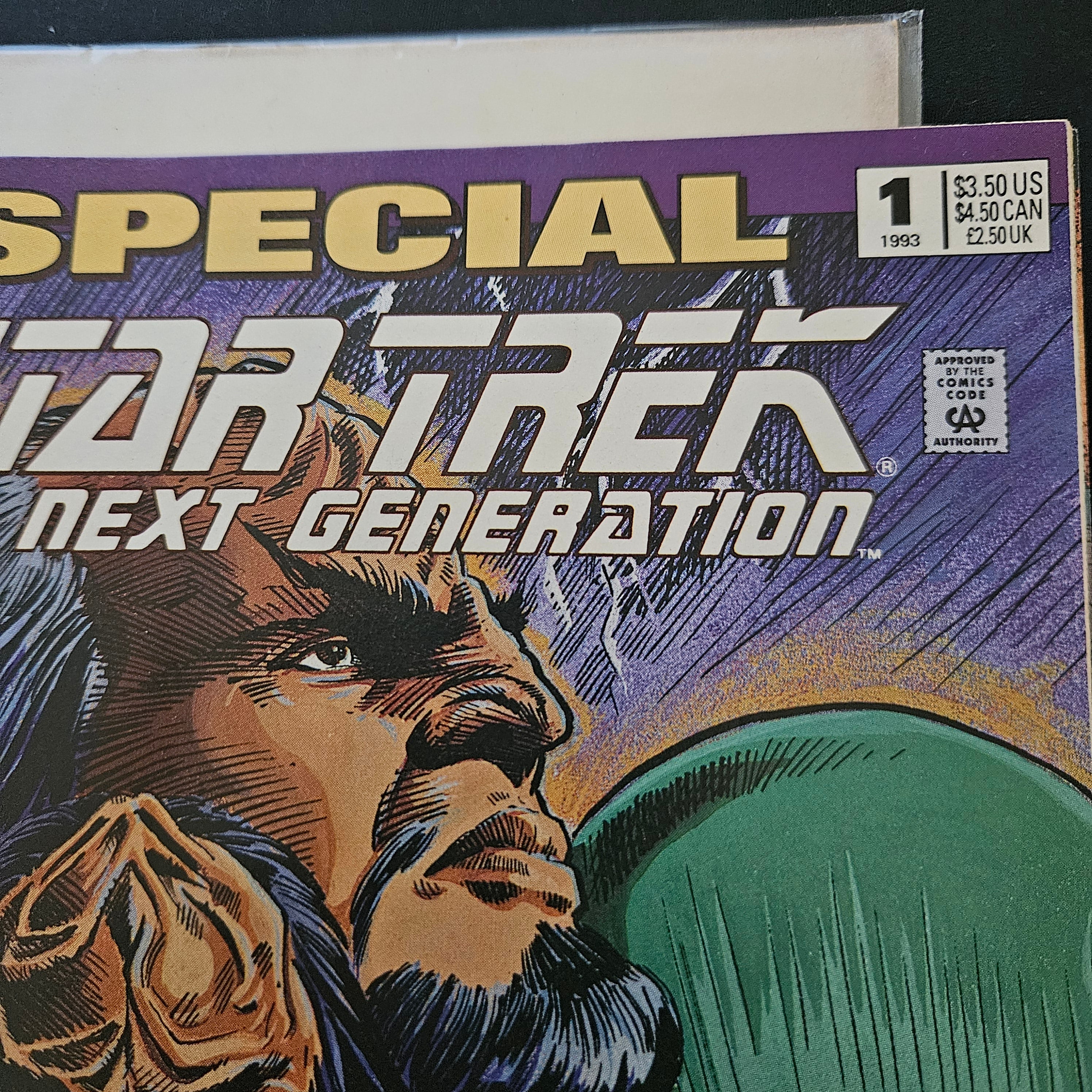 Star Trek: The Next Generation Comic Book #1 - First Edition DC Comics 1993 | Collectible Vintage Comic for Fans & Gift for Sci-Fi Lovers