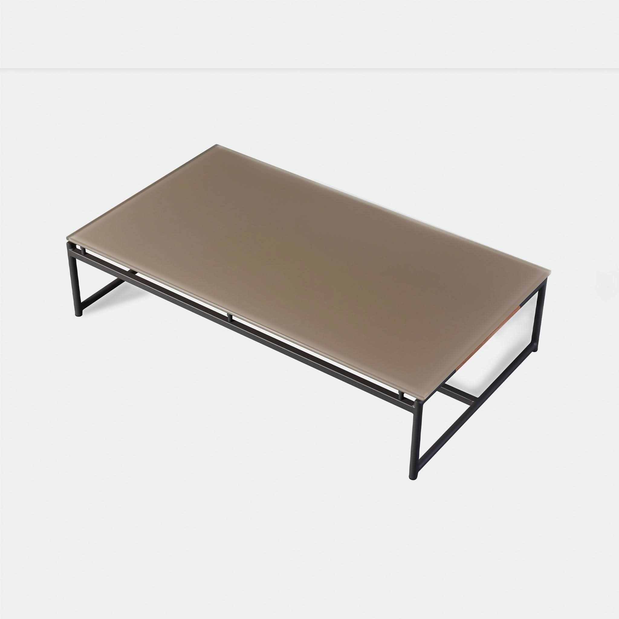 Modern Breeze Coffee Table - Mid Century Style Wooden Living Room Furniture for Small Spaces - Perfect for Apartments, Condos & Cozy Homes