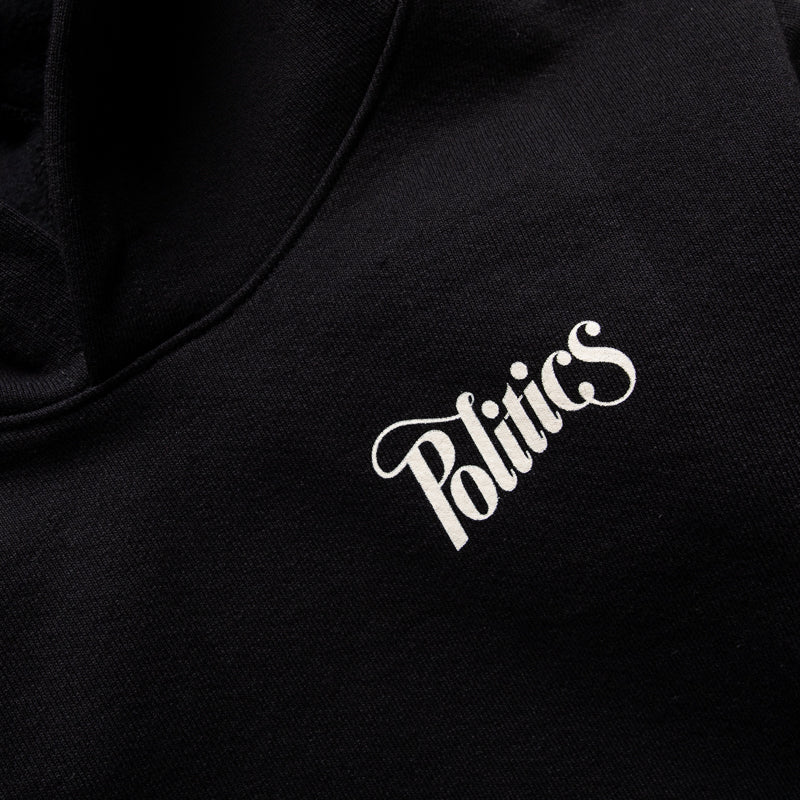 Kids Political Hoodie - Black | Trendy & Comfortable Pullover for Boys & Girls | Perfect for School, Rallies & Casual Wear