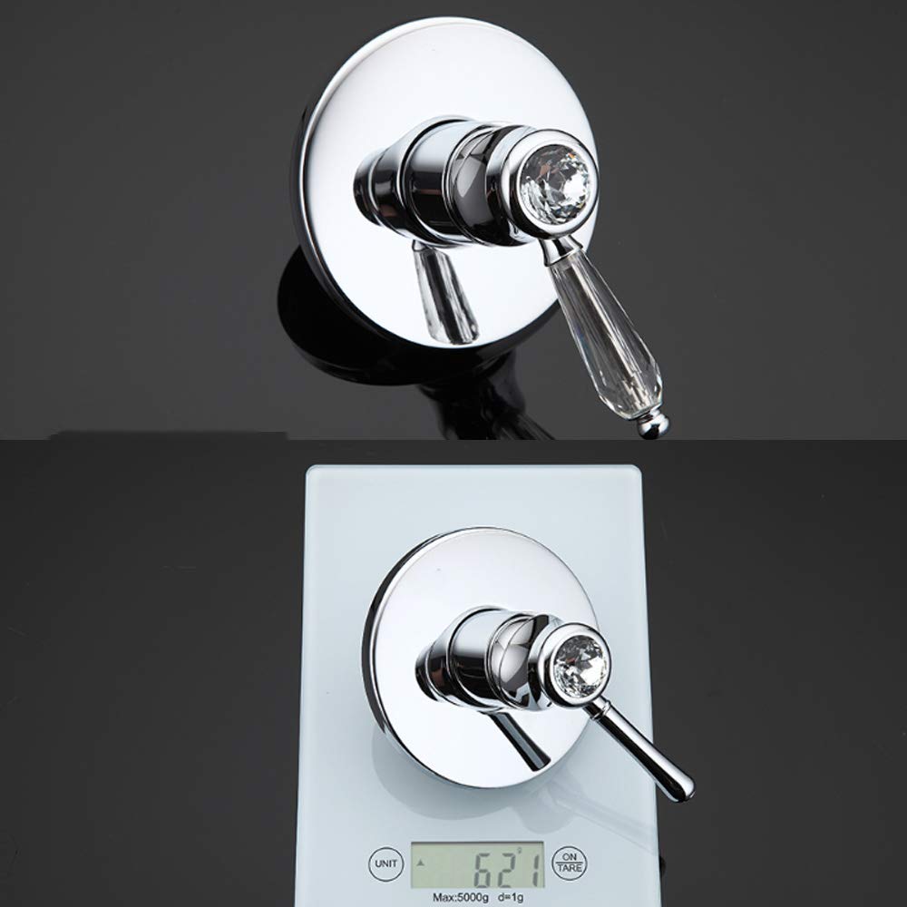 XBSXP Hot & Cold Water Bidet Sprayer - Chrome Portable Cloth Diaper Washer & Shower Sprayer Set - Wall Mounted Brass Bathroom Bidet Tap for Personal Hygiene - Perfect for Toilet Hygiene, Baby Care & Postpartum Cleaning