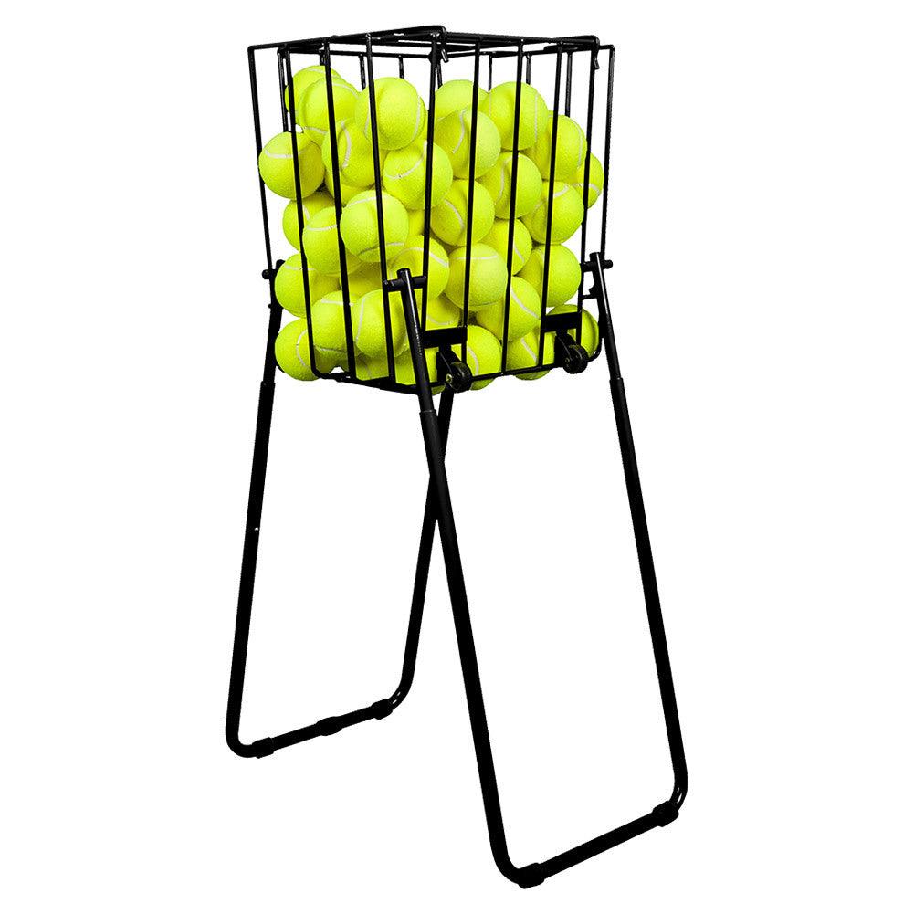 Elite 65 Tennis Ball Hopper - Portable Tennis Ball Basket for Practice & Training | Perfect for Coaches, Players & Tennis Clubs | Durable & Easy to Carry