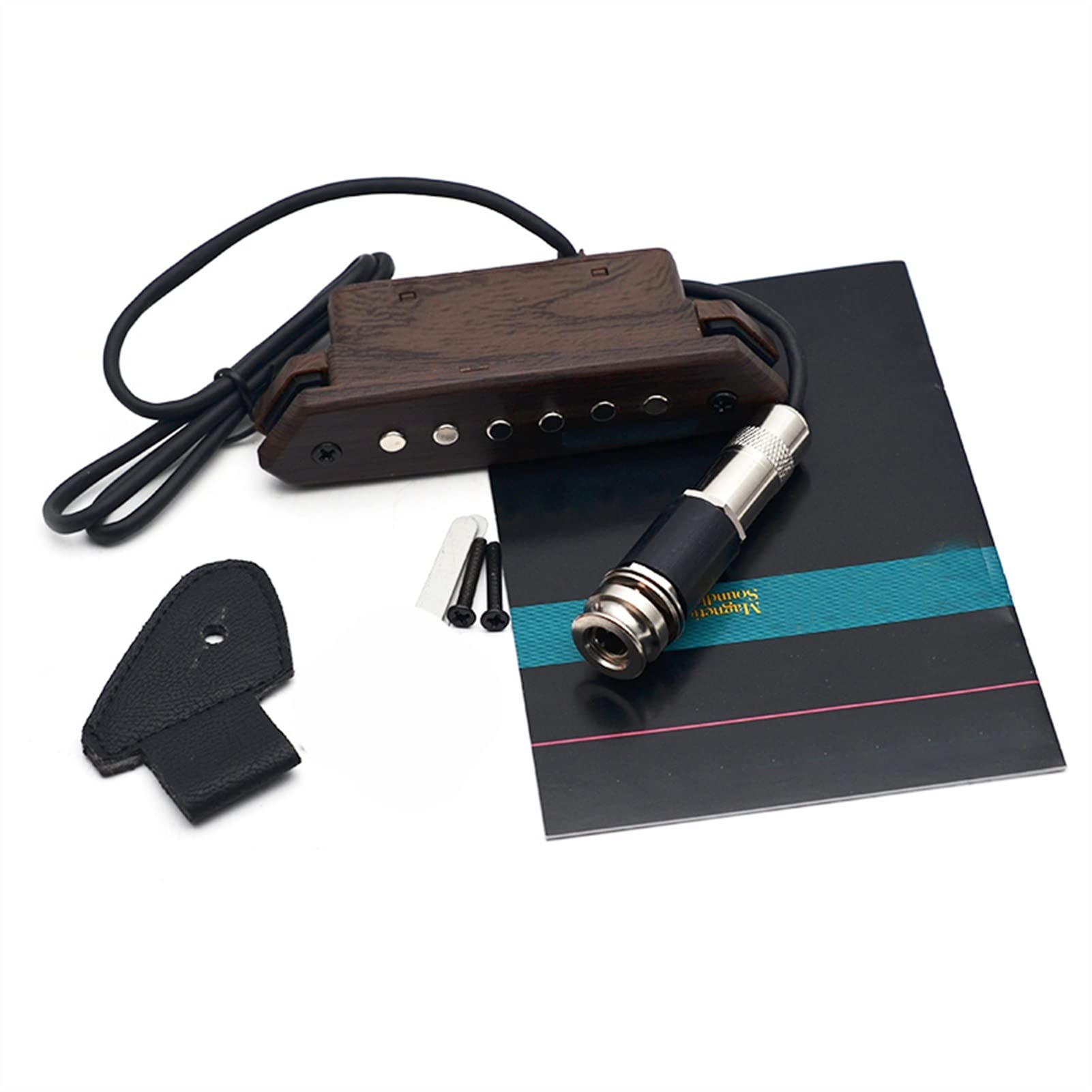 TSTS Passive Acoustic Guitar Pickup - Humbucker Soundhole Preamp with Tone & Volume Control for Clear, Natural Sound | Perfect for Live Performances, Studio Recording & Acoustic Amplification