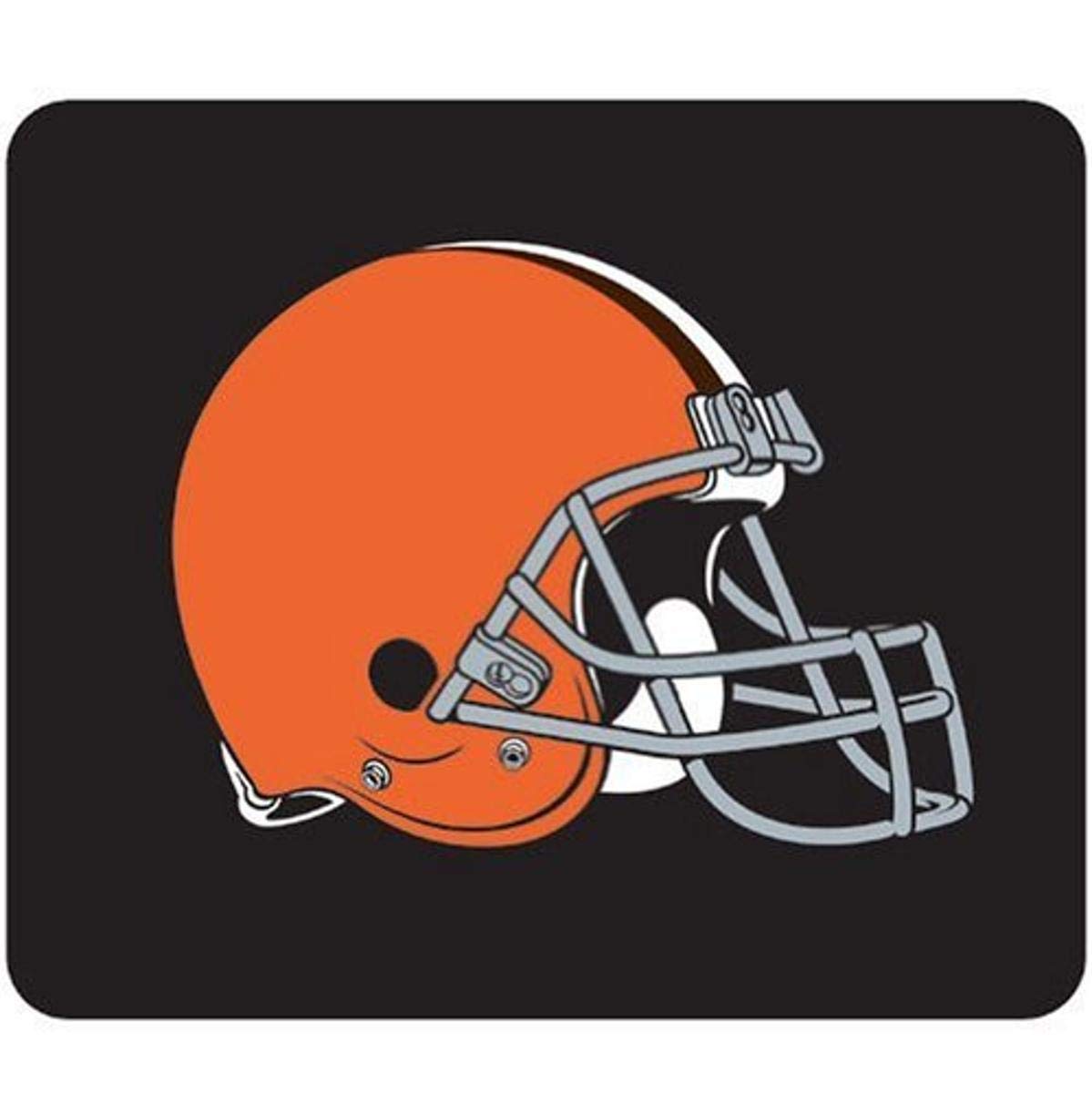 Official NFL Cleveland Browns Neoprene Gaming Mouse Pad - Non-Slip Rubber Base, Smooth Tracking Surface for PC & Laptop - Perfect for Office, Gaming & Home Workspace Setup