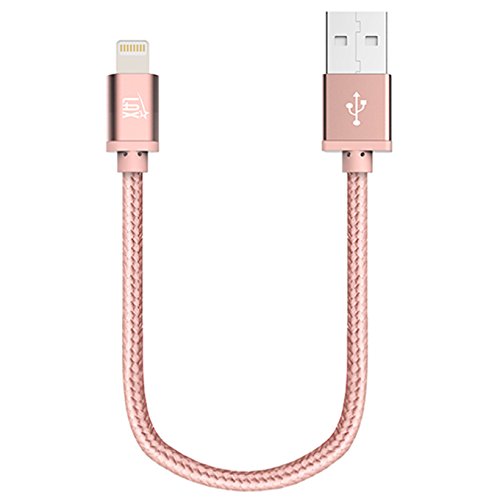 MFi Certified iPhone Charger Lightning Cable - Durable Braided USB Cord for iPhone 14/13/12/11/XS/XR/X/8/7, iPad & iPod - Fast Charging & Data Sync - Perfect for Home, Office & Travel