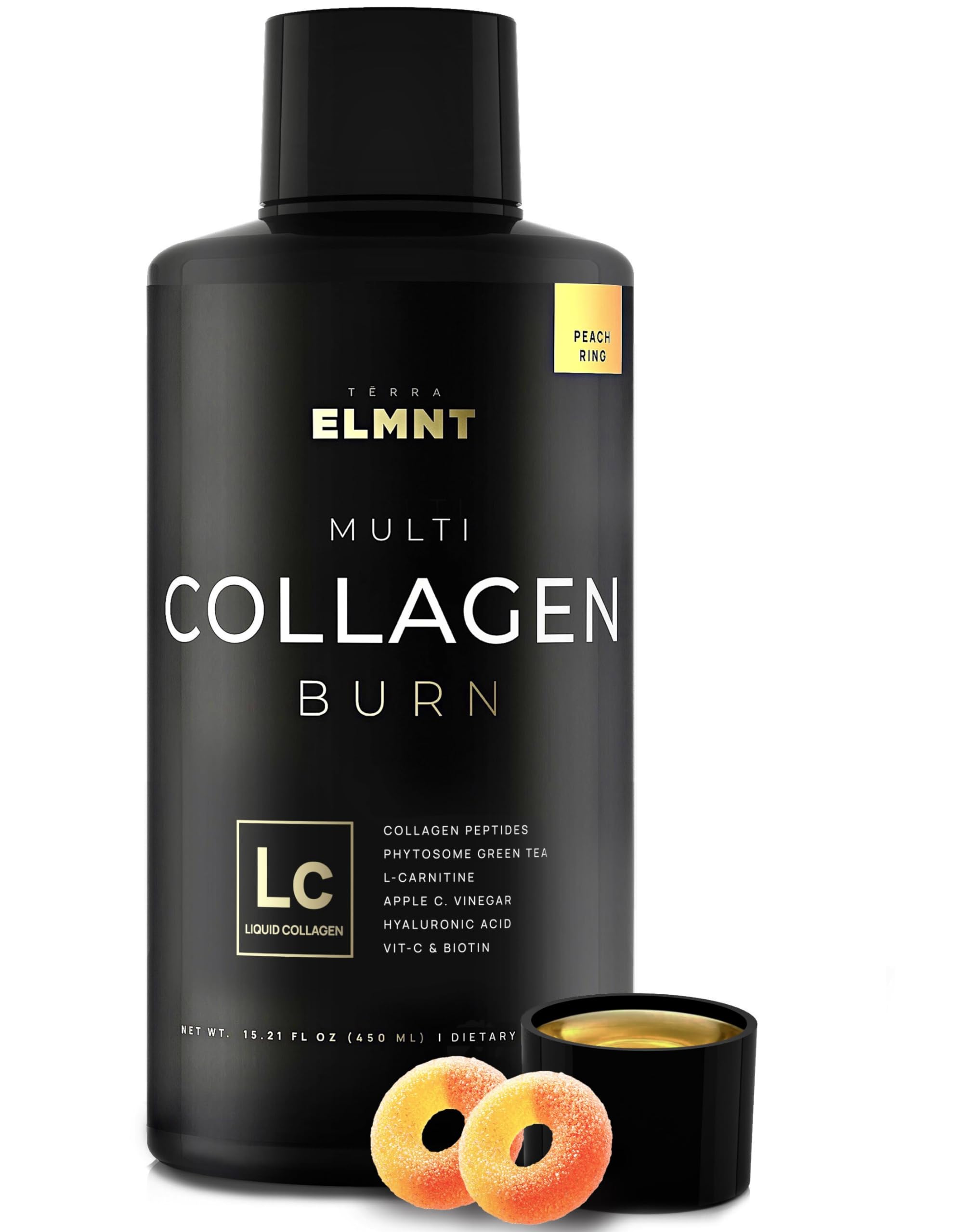 Premium Liquid Collagen Supplement for Women - Weight Loss, Skin & Hair Care with Hyaluronic Acid, Biotin, L-Carnitine & Apple Cider Vinegar - Multi Collagen Protein Drink for Beauty & Wellness - Supports Joint Health & Anti-Aging - Perfect for Daily Hydration & Post-Workout Recovery