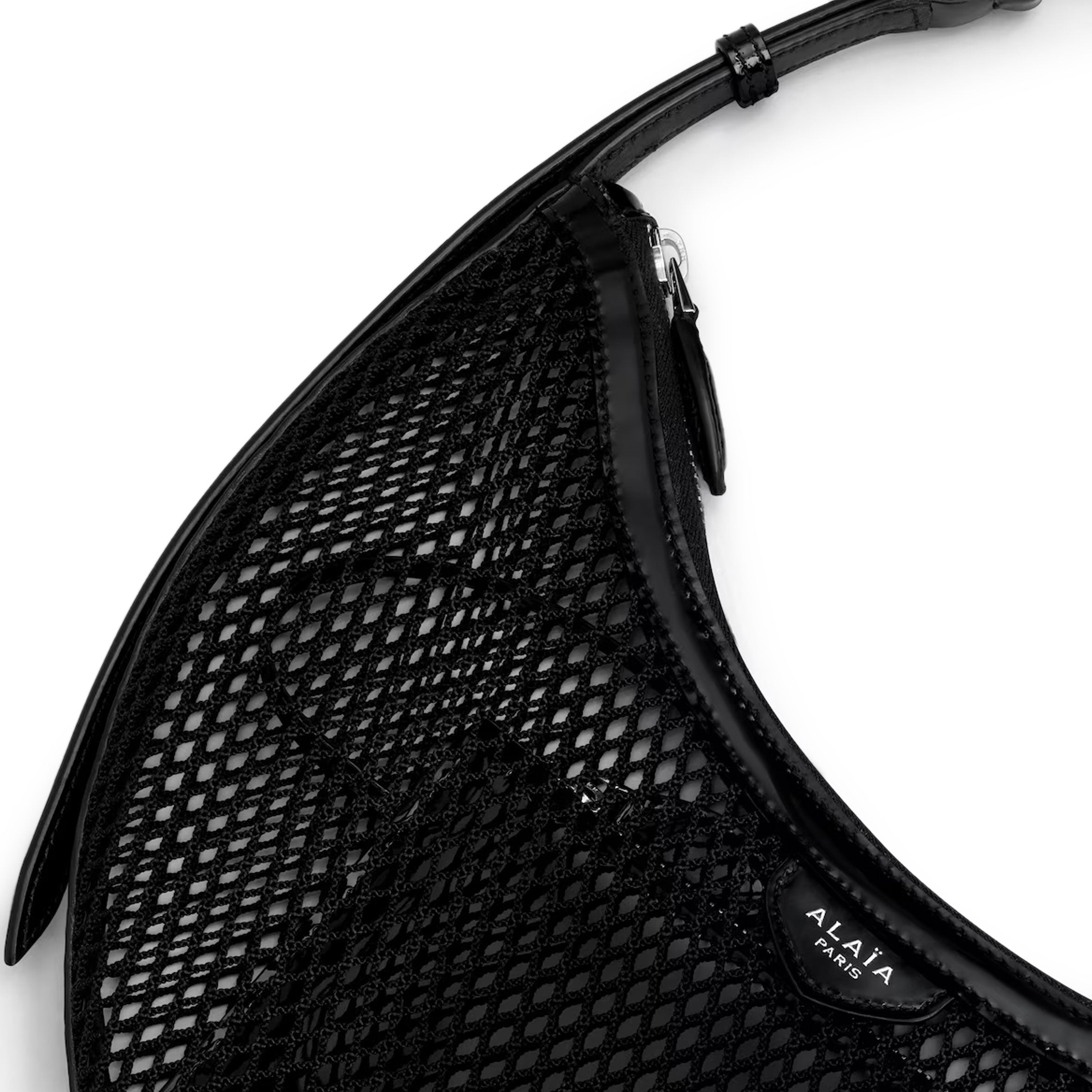 One Piece Anime Demi Mesh Shoulder Bag - Noir Black Crossbody Purse for Cosplay, Conventions & Everyday Use