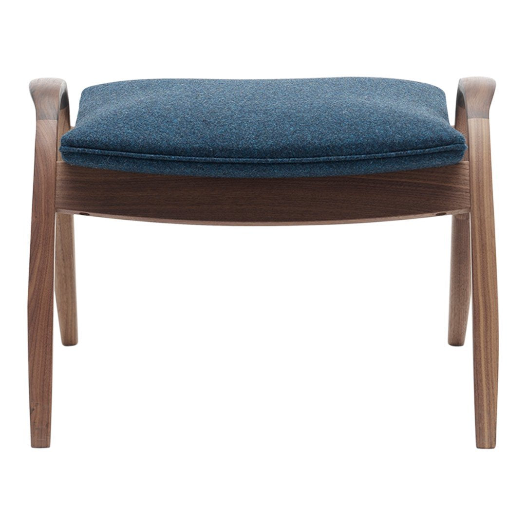 Premium FH430 Signature Footstool - Soft Upholstered Ottoman with Sturdy Wooden Legs for Living Room, Bedroom, or Office - Perfect for Relaxing, Reading & Extra Seating