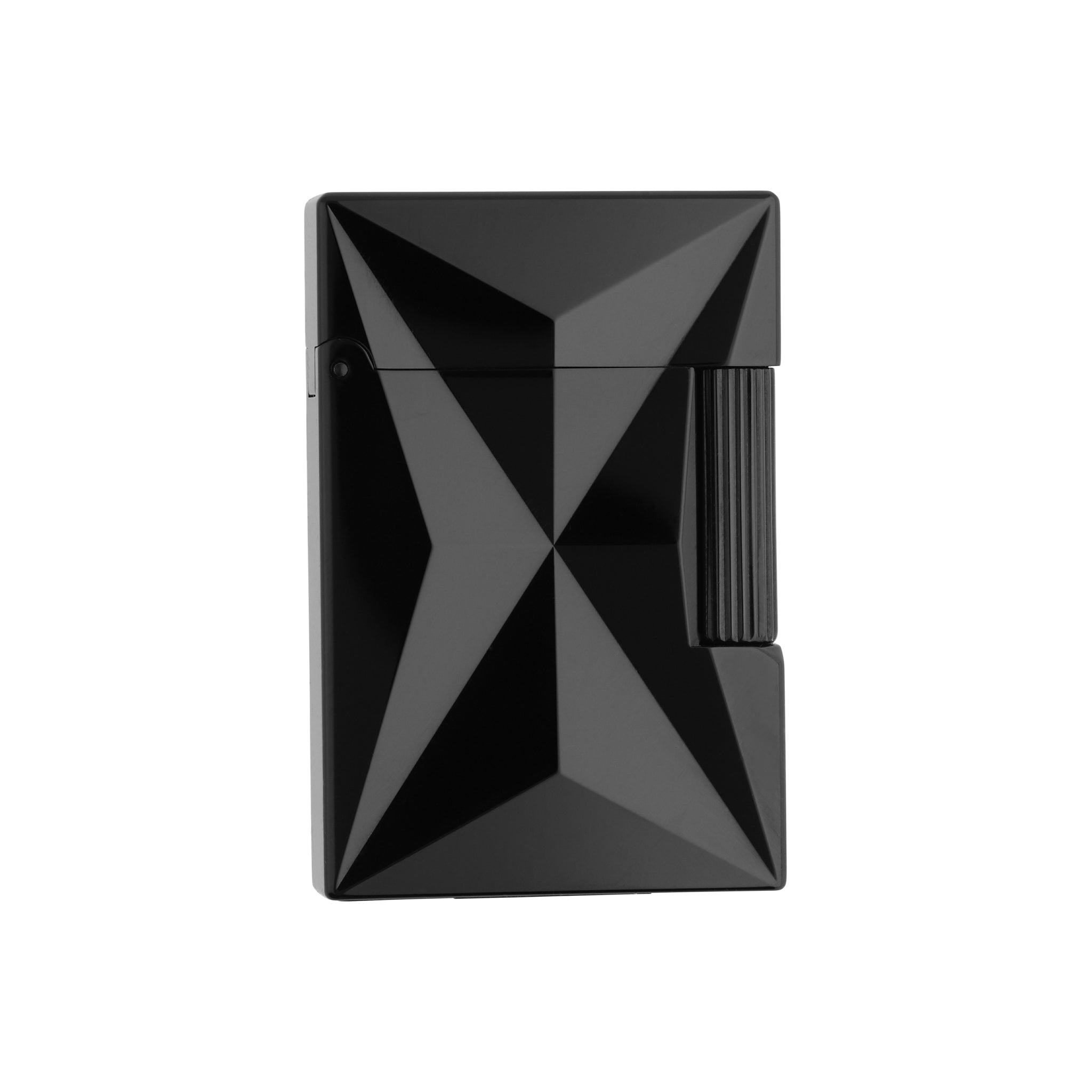 S.T. Dupont Fire X Black Ligne 2 Premium Butane Lighter - Luxury Cigar & Cigarette Accessory for Gifts, Collectors & Smoking Enthusiasts
