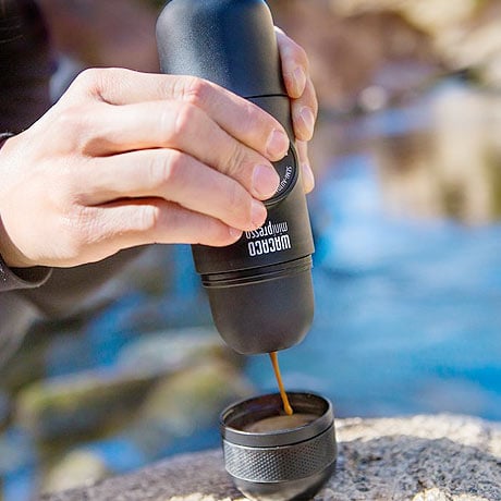 Wacaco MiniPresso NS Portable Espresso Maker for Nespresso Capsules - Perfect for Travel, Camping & Office Use