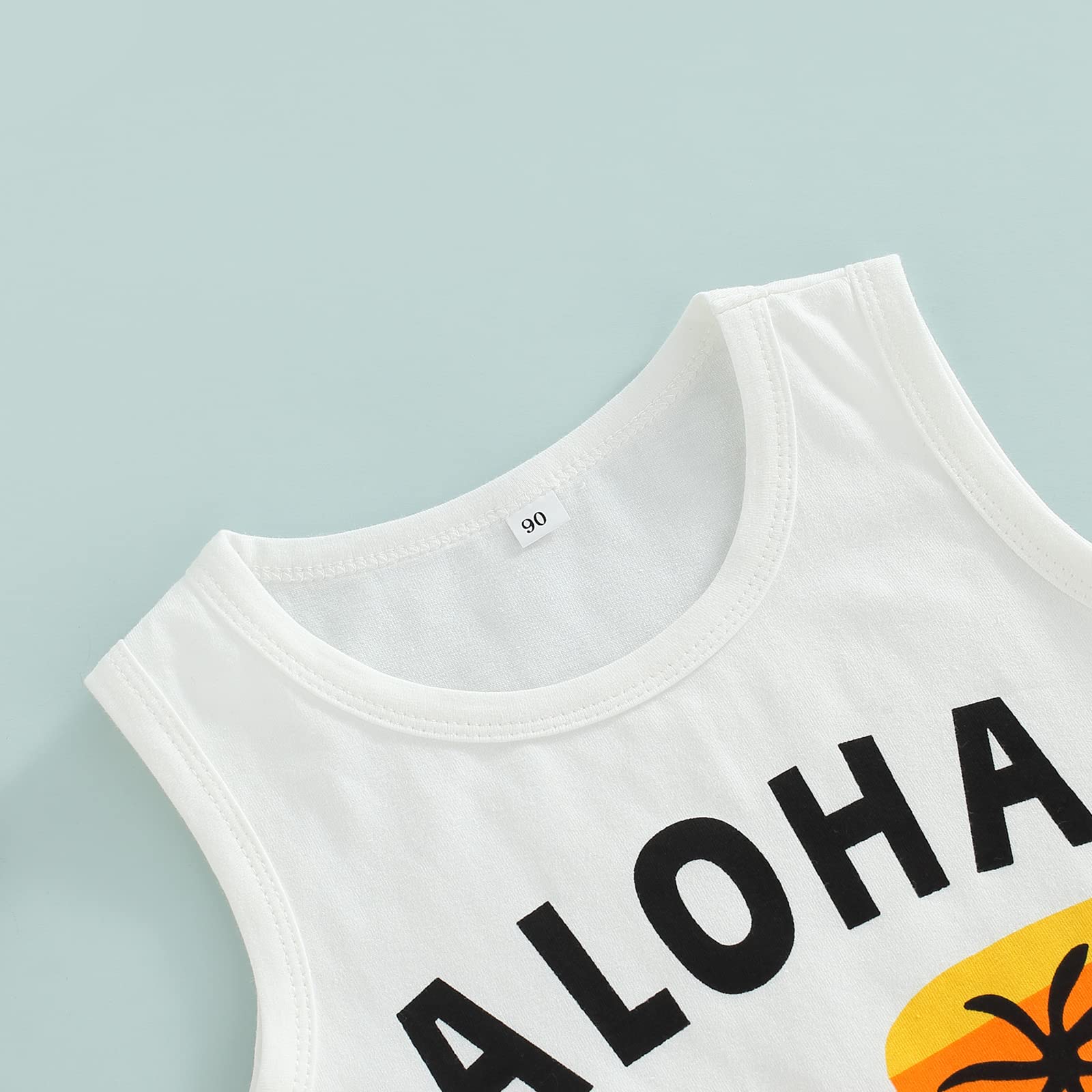 Boys' Summer Outfit Set - 2-Piece Seaside Printed T-Shirt & Shorts for Toddlers | Beachwear, Playtime & Casual Wear