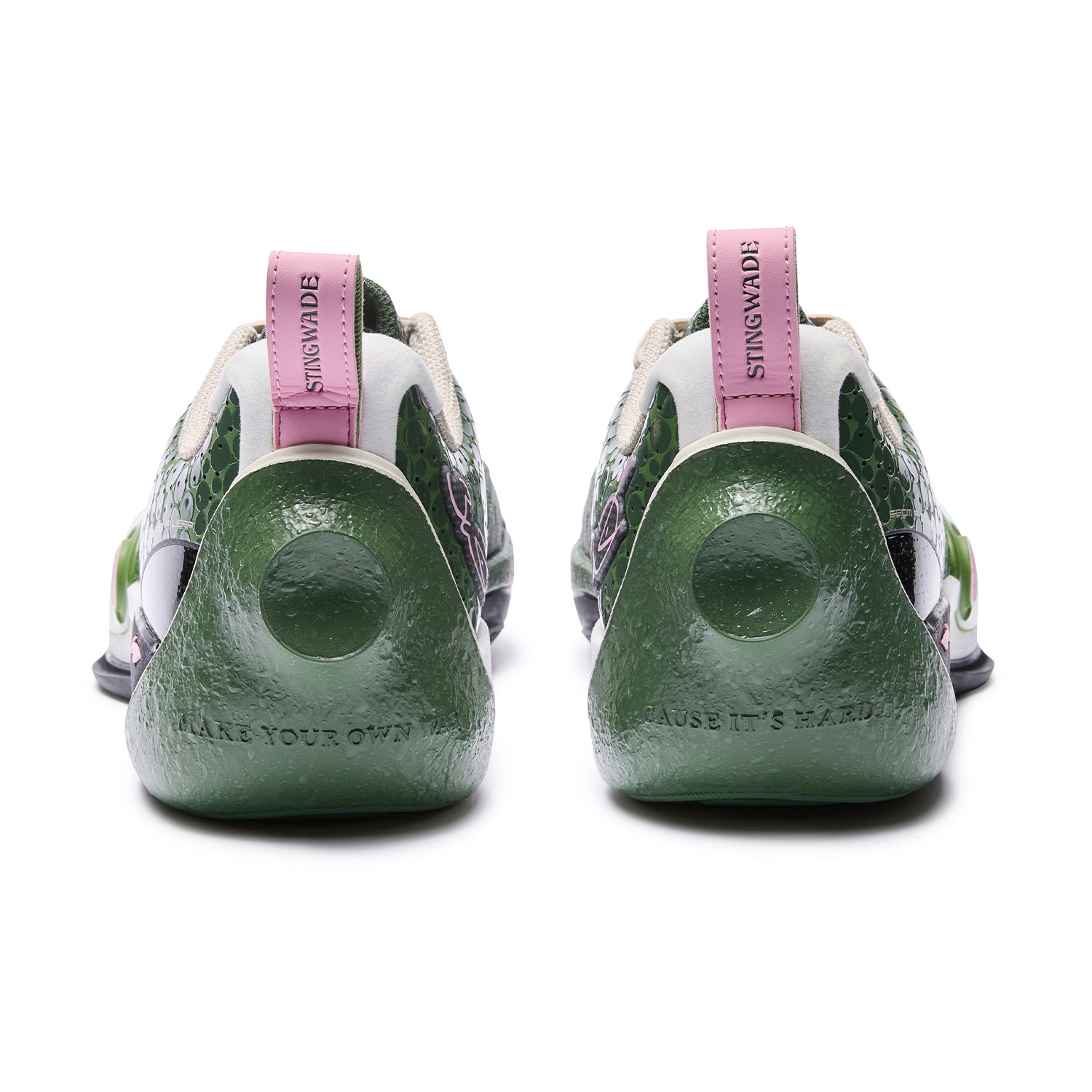 Wade All City 13 Green Stingray Basketball Shoes - High Performance Basketball Sneakers for Men - Perfect for Indoor & Outdoor Court Play
