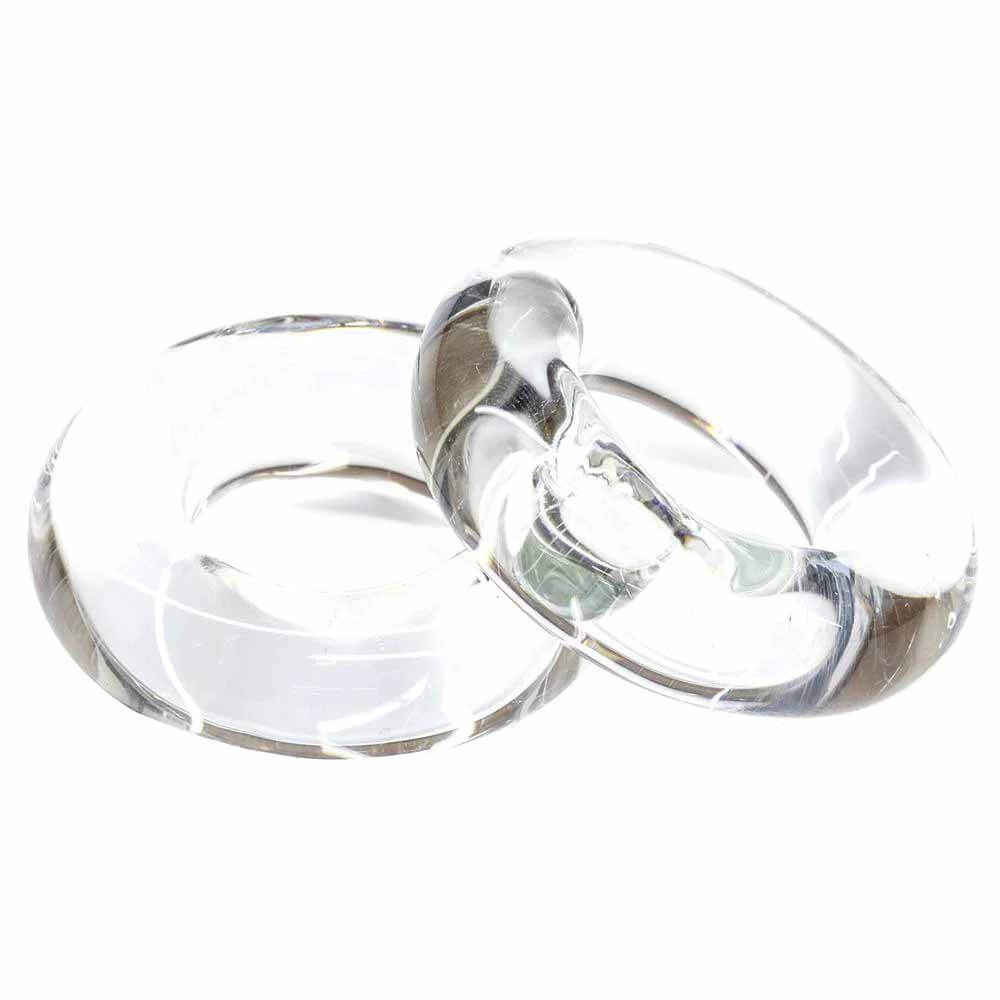 Tigress Pair of Glass Outrigger Rings 2PK - Durable & Stylish Glass Rings for Fishing, Boating, and Marine Activities