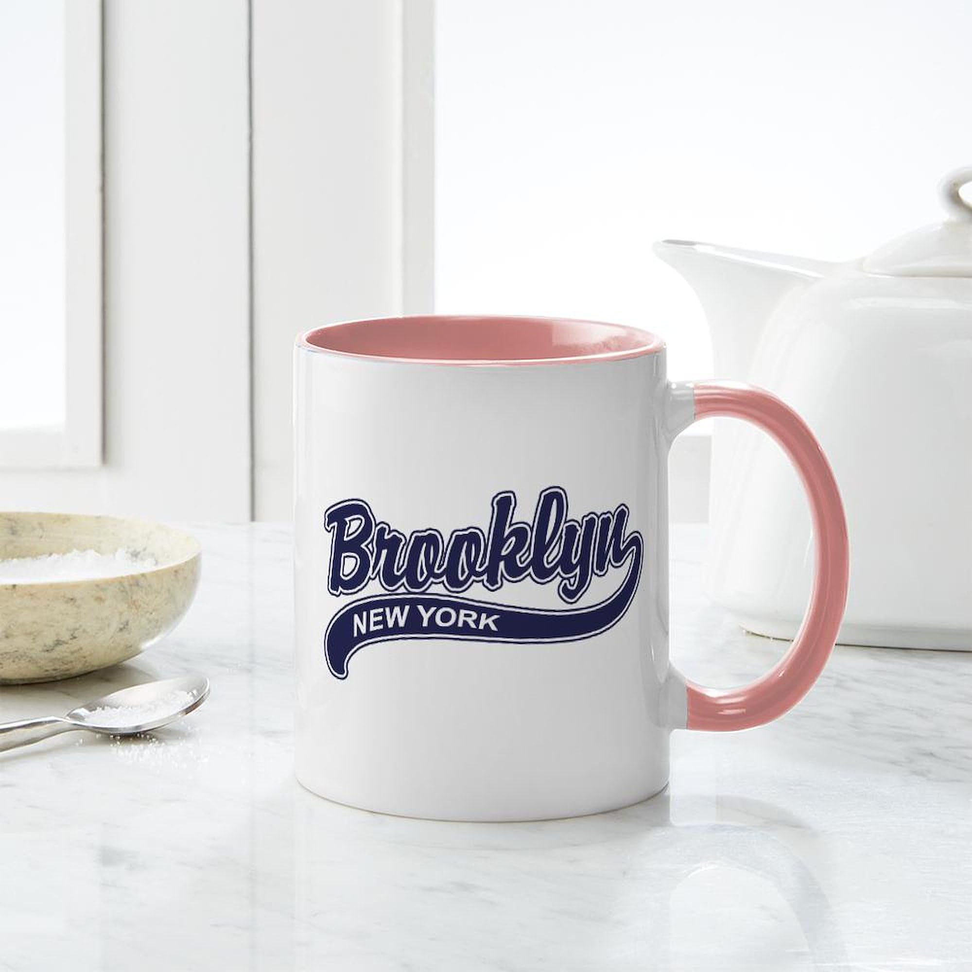 Brooklyn Themed 11 oz (325 ml) Ceramic Coffee Mug - Perfect for Home, Office & Gifts | CafePress