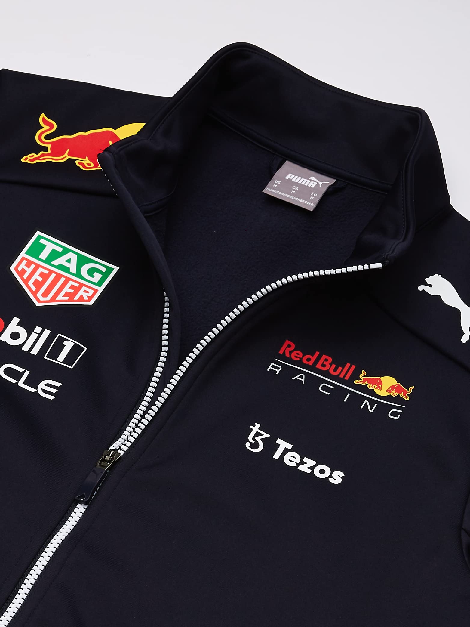 Red Bull Racing F1 2022 Team Softshell Jacket for Men - Official Licensed Motorsport Jacket - Windproof & Water Resistant - Perfect for Race Day, Outdoor Sports & Casual Wear (Size S)