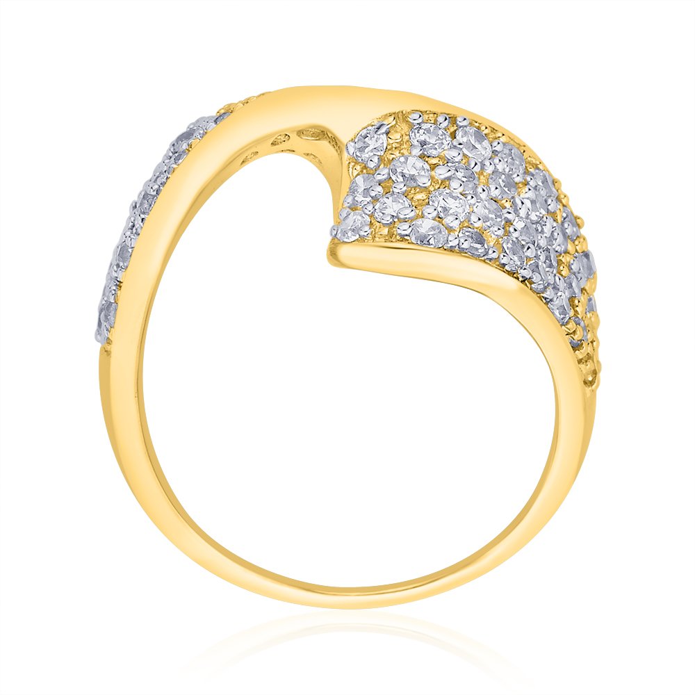 10K Gold KATARINA Diamond Fashion Ring (1 1/4 cttw, I-J, I1) - Elegant Jewelry for Women, Perfect for Weddings, Anniversaries & Special Occasions
