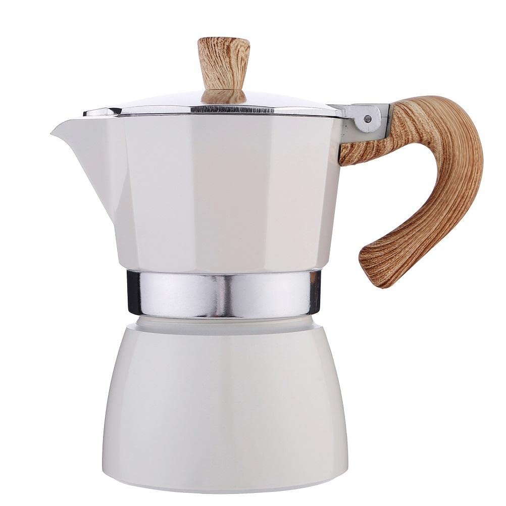 SFNTION 150ML/300ML Portable Aluminum Italian Style Stovetop Espresso Maker - Moka Pot Coffee Maker for Home, Camping & Travel - Perfect for Cappuccino, Latte & Cold Brew Coffee - Compact & Durable Mocha Pot for Coffee Lovers