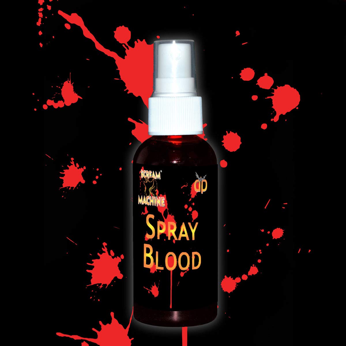Scary Halloween Fake Blood Spray - Scream Machine FX Blood for Costumes, Haunted Houses & Horror Movie Effects