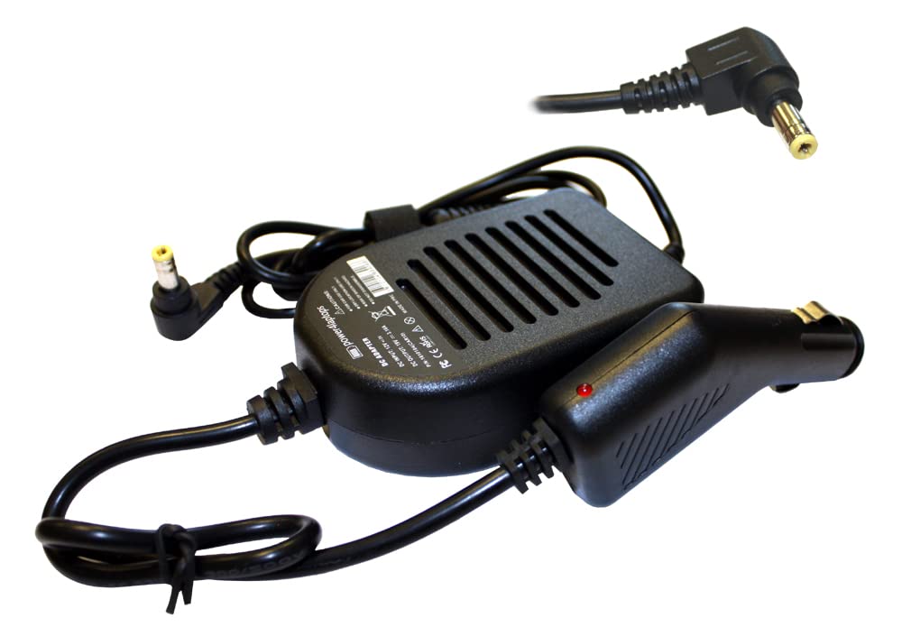 Universal 90W Laptop Car Charger for Medion 96290 - DC Power Adapter with Fast Charging | Perfect for Travel, Business Trips & On-the-Go Use