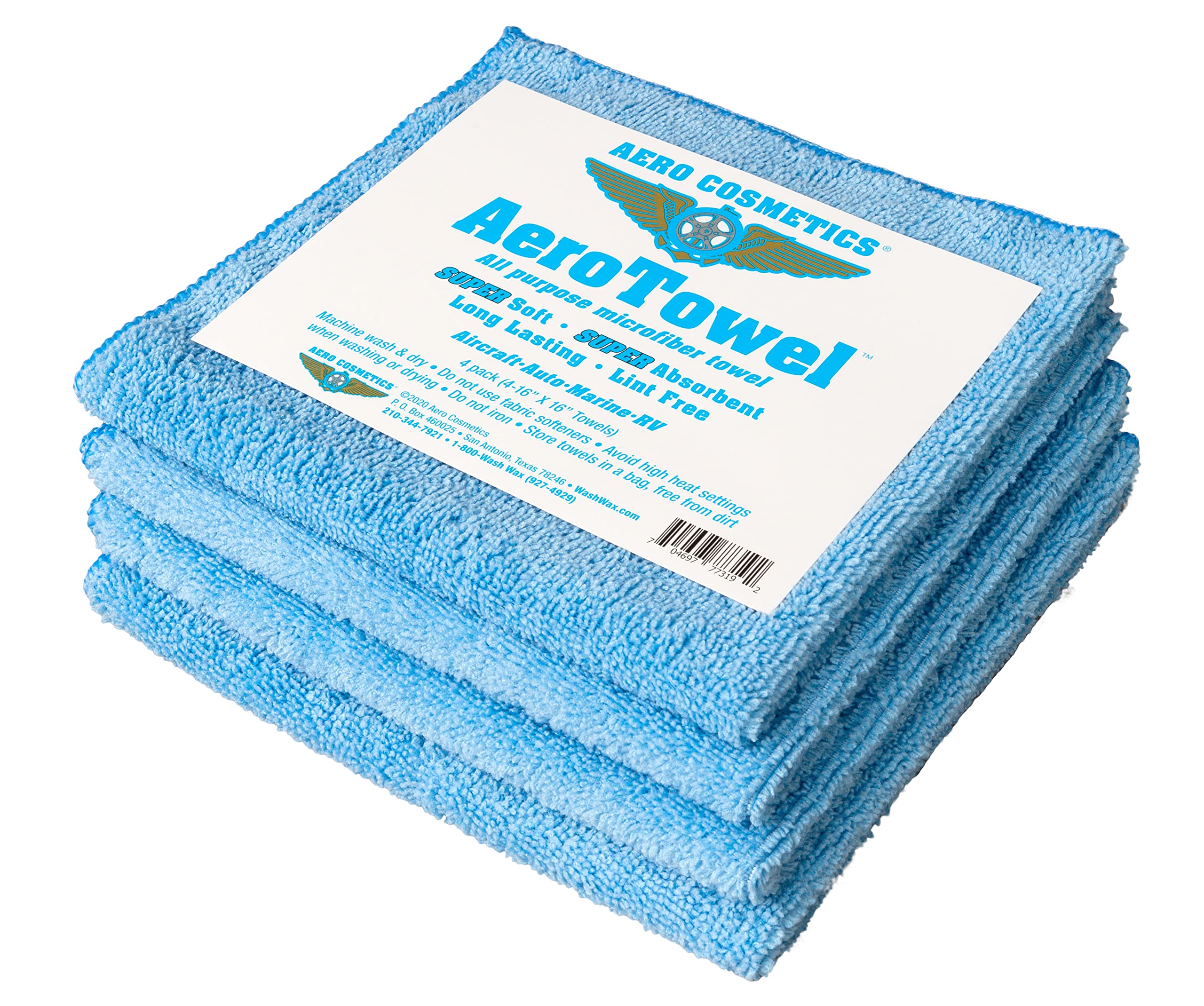 Wash All Multi-Surface Cleaner & Degreaser - 32oz with Microfiber Aero Towel & Bug Scrubber Pad | Safe for Kitchen, Bathroom, Floors, Furniture, Appliances | Perfect for Home, Car, RV & Boat Cleaning | Removes Grease, Stains & Bugs Effectively