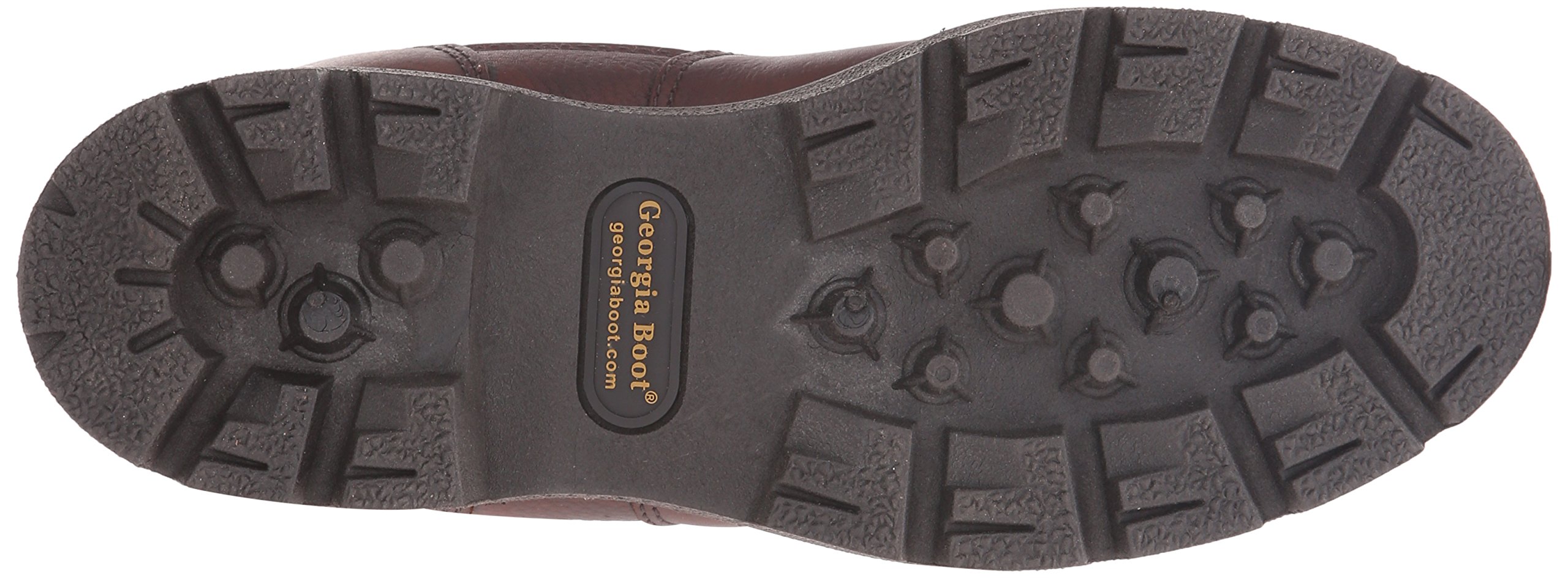 Georgia Boot Men's Homeland 8 Inch Waterproof Work Boots - Steel Toe, Slip Resistant, Comfortable for Construction, Landscaping & Outdoor Work