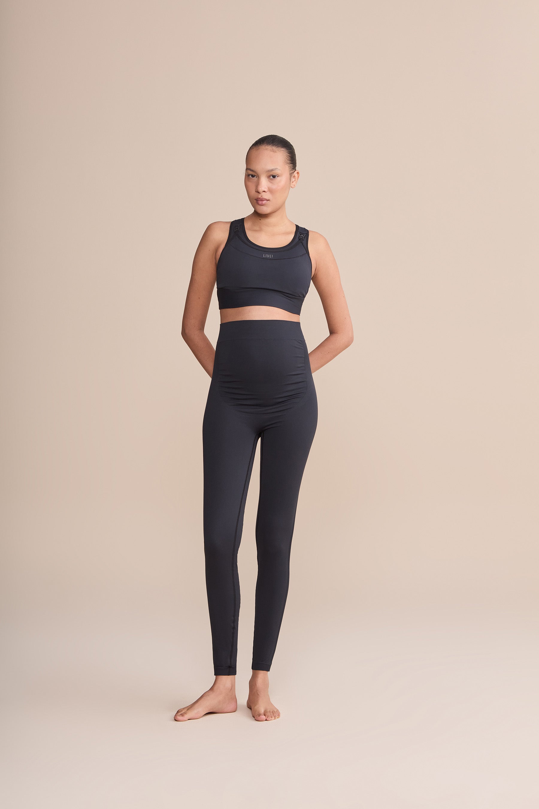 Best Maternity Leggings for Pregnancy Comfort - Stretchy High Waist Support Pants for Expecting Moms - Perfect for Yoga, Workouts & Everyday Wear