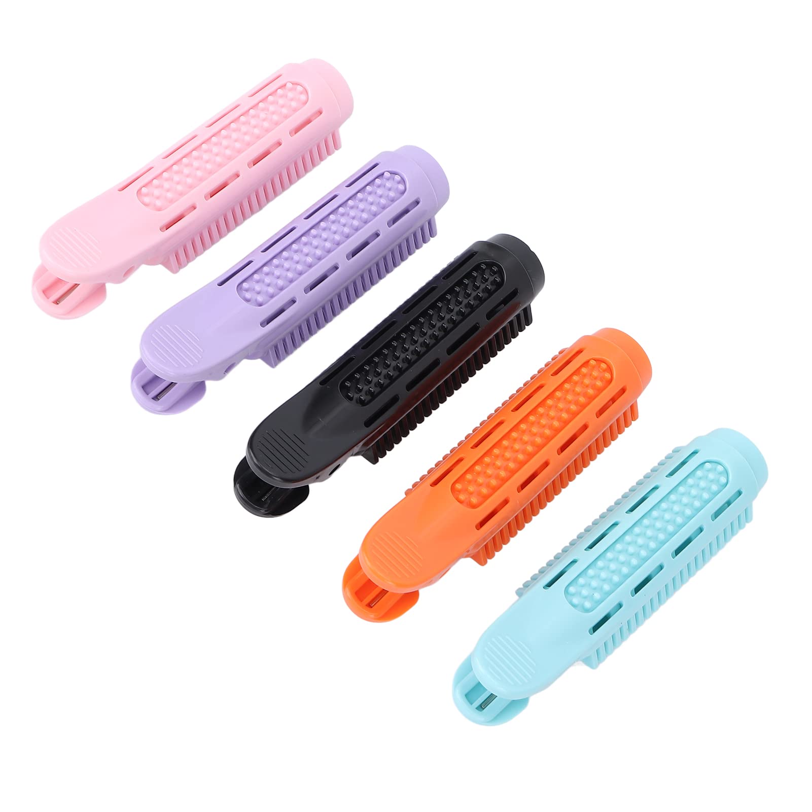 10PCS Fluffy Hair Root Clips for No Heat Curling - DIY Self-Holding Hair Styling Tool with Rollers for Natural Curly Hair - Perfect for Home, Salon & Travel Use