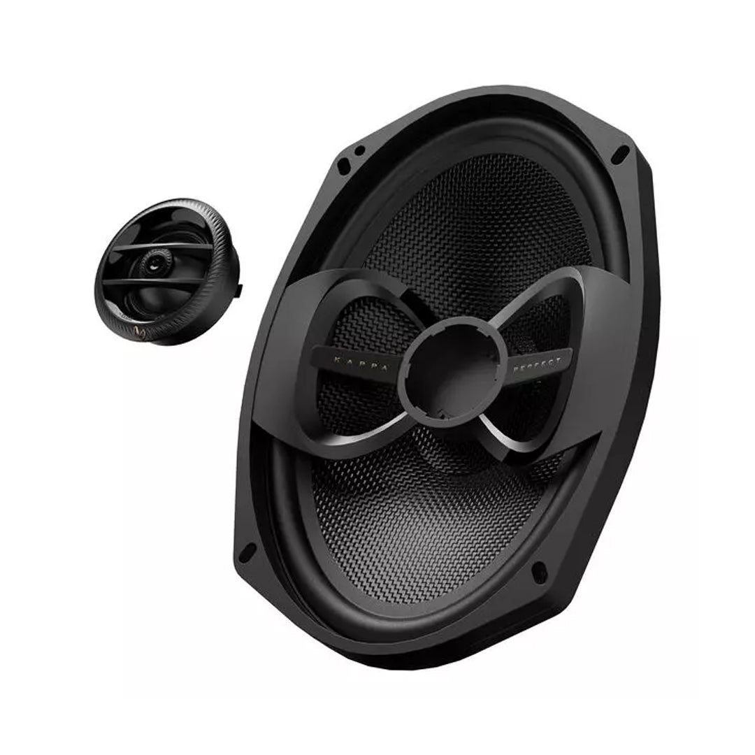 KAPPA Perfect Series 6x9 Harley Davidson Component Speakers System - Infinity KAPPAPERFECT900X - Premium Motorcycle Audio Upgrade for Harley Davidson Bikes (Perfect for Road Trips & Cruising)
