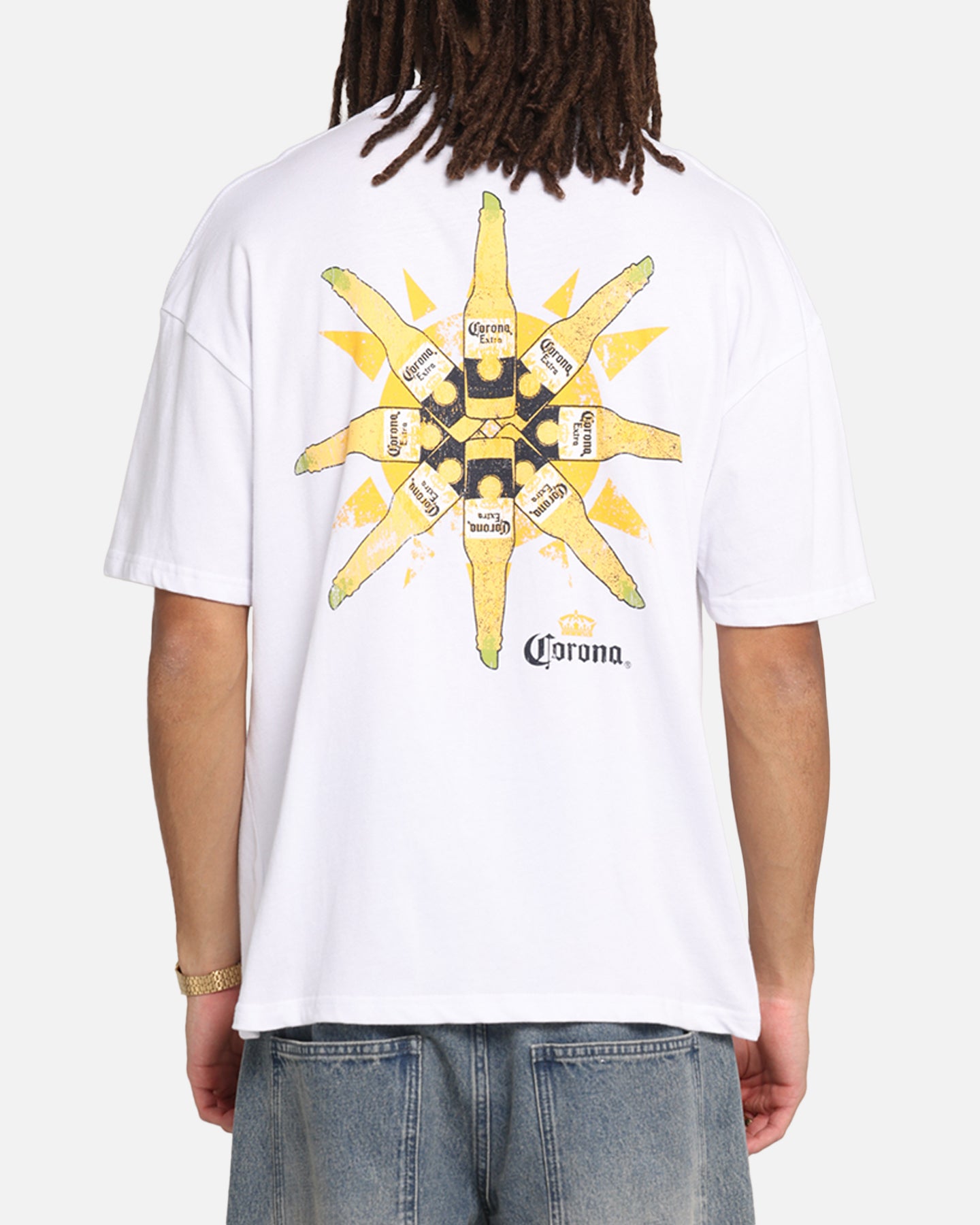 73 Studio Corona T-Shirt - Premium White Cotton Tee for Men & Women | Casual Wear, Street Style, Everyday Comfort