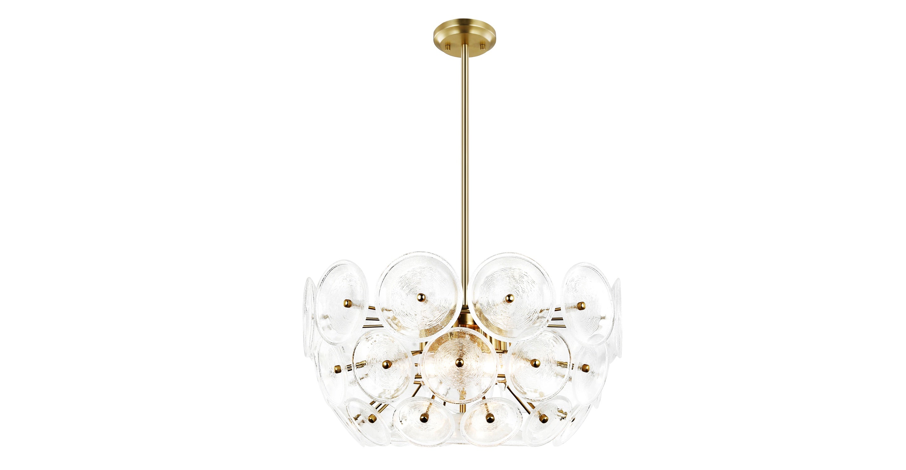 Chambery 6-Light Chandelier - Modern Crystal Ceiling Light Fixture for Dining Room, Living Room & Bedroom | Elegant Lighting for Home Decor
