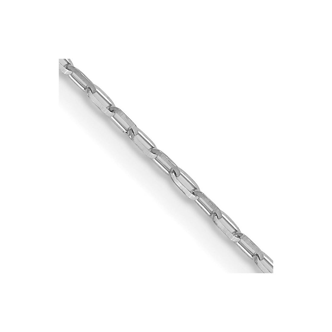 14K Gold Sparkle Cut Long Open Link Chain Necklace for Women & Men - Adjustable Lengths 16-24 Inch | Elegant Layering, Gift Giving & Everyday Wear