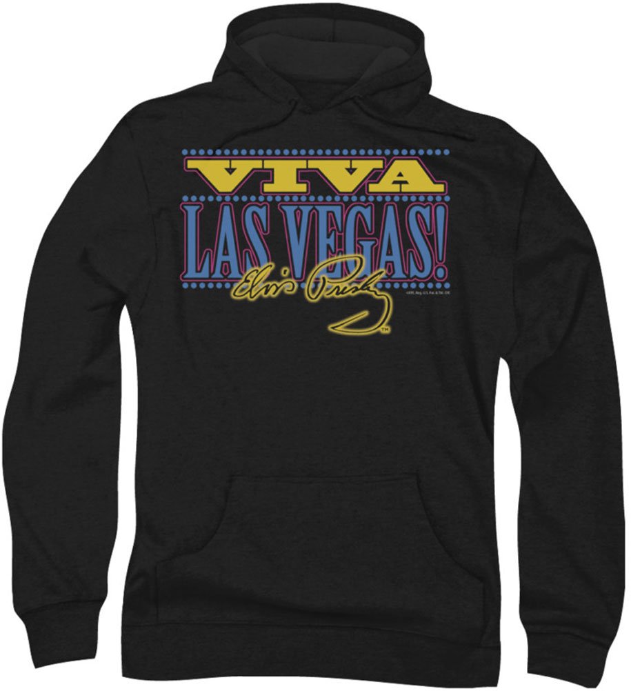 Elvis Presley Viva Las Vegas Men's Hoodie Sweatshirt - Vintage Rock Music Fan Gift, Casual Wear for Concerts & Street Style