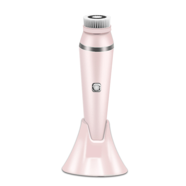 Electric Facial Cleansing Brush for Deep Pore Cleansing - Rechargeable Waterproof Face Scrubber for Blackhead Removal & Skin Exfoliation - Perfect for Daily Skincare Routine & Travel Beauty Essentials