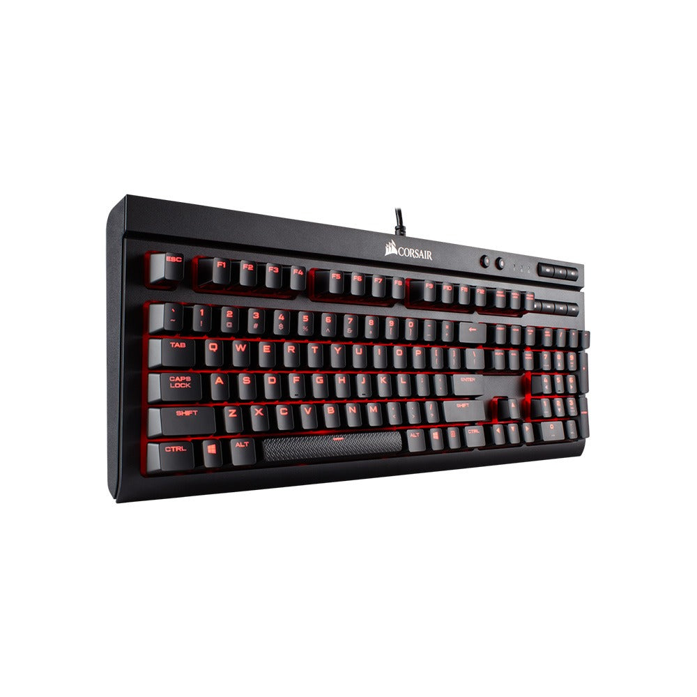 Corsair K68 RGB Mechanical Gaming Keyboard with Cherry MX Red Switches - Perfect for PC Gaming, Typing, and Office Work