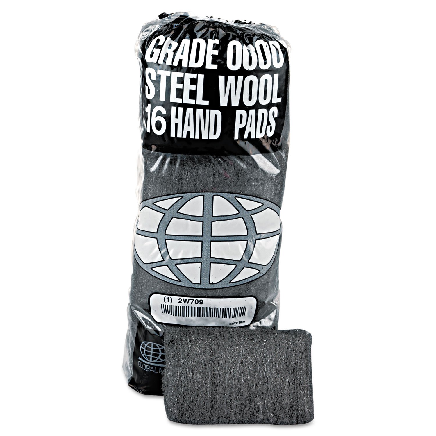 Industrial-Grade Steel Wool Hand Pads - 16 Pack for Heavy Duty Cleaning, Rust Removal & Surface Prep - Perfect for Metal Polishing, Wood Sanding & DIY Home Projects