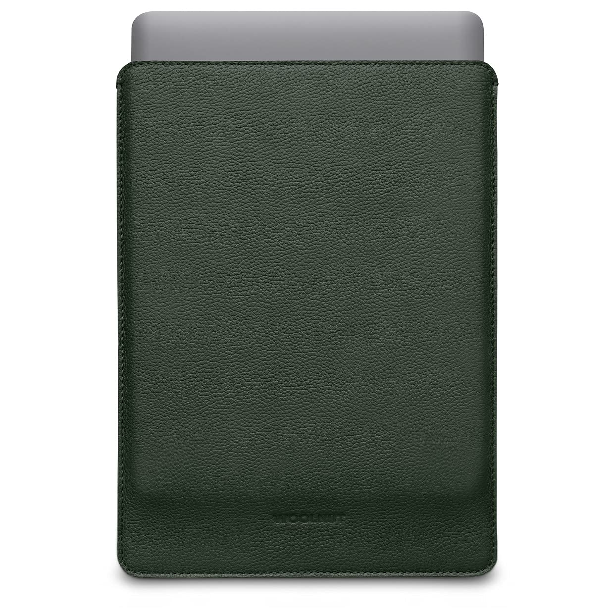 Premium Genuine Leather Sleeve Case for 13-inch MacBook Pro & 13.6-inch MacBook Air - Eco-Friendly Green - Perfect for Office, Travel & Daily Protection